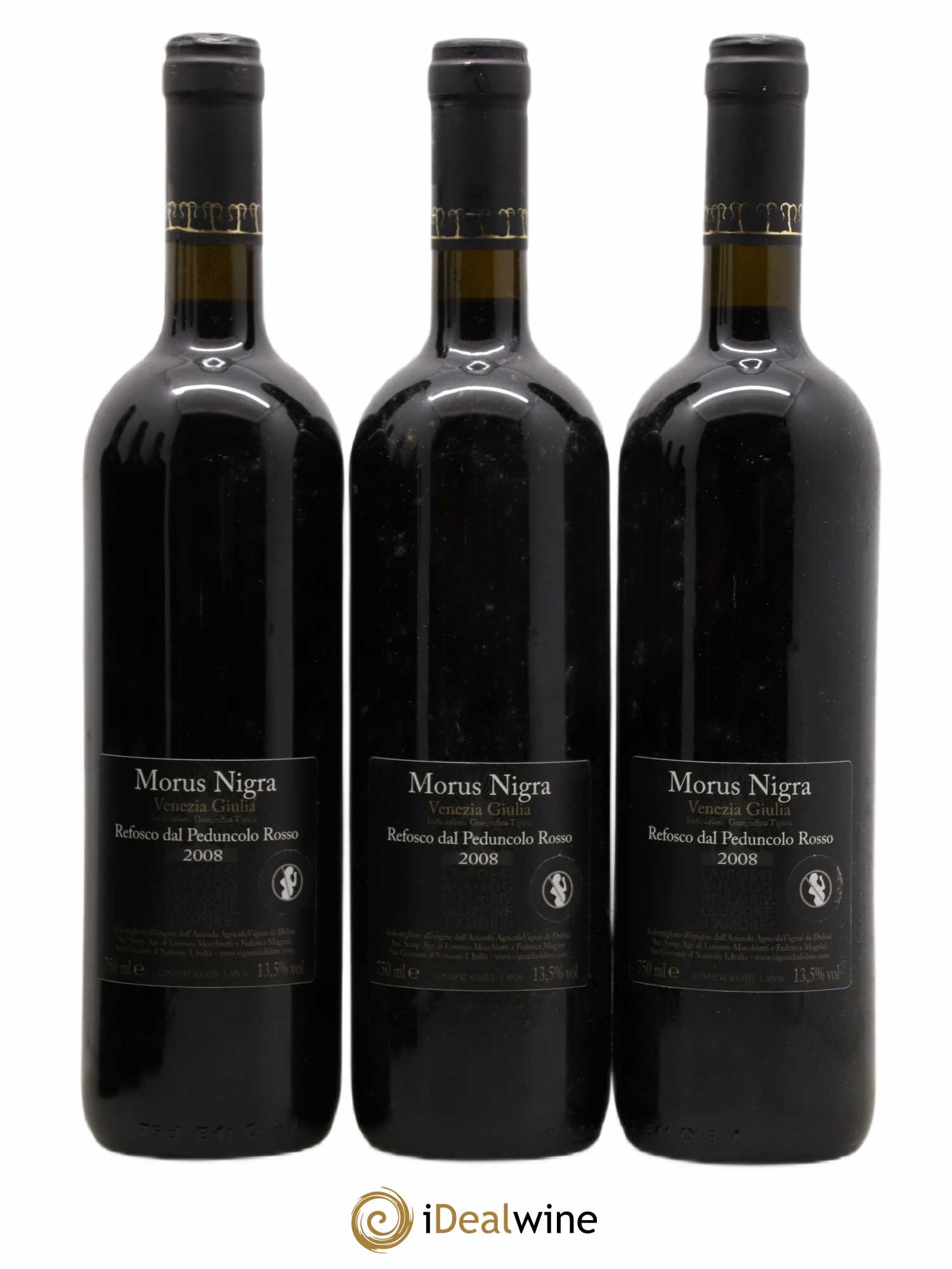 Italie Venezia Giulia Fefesco del Peduncolo Morus Nigra Vignai da Duline 2008 - Posten von 6 Flaschen - 4