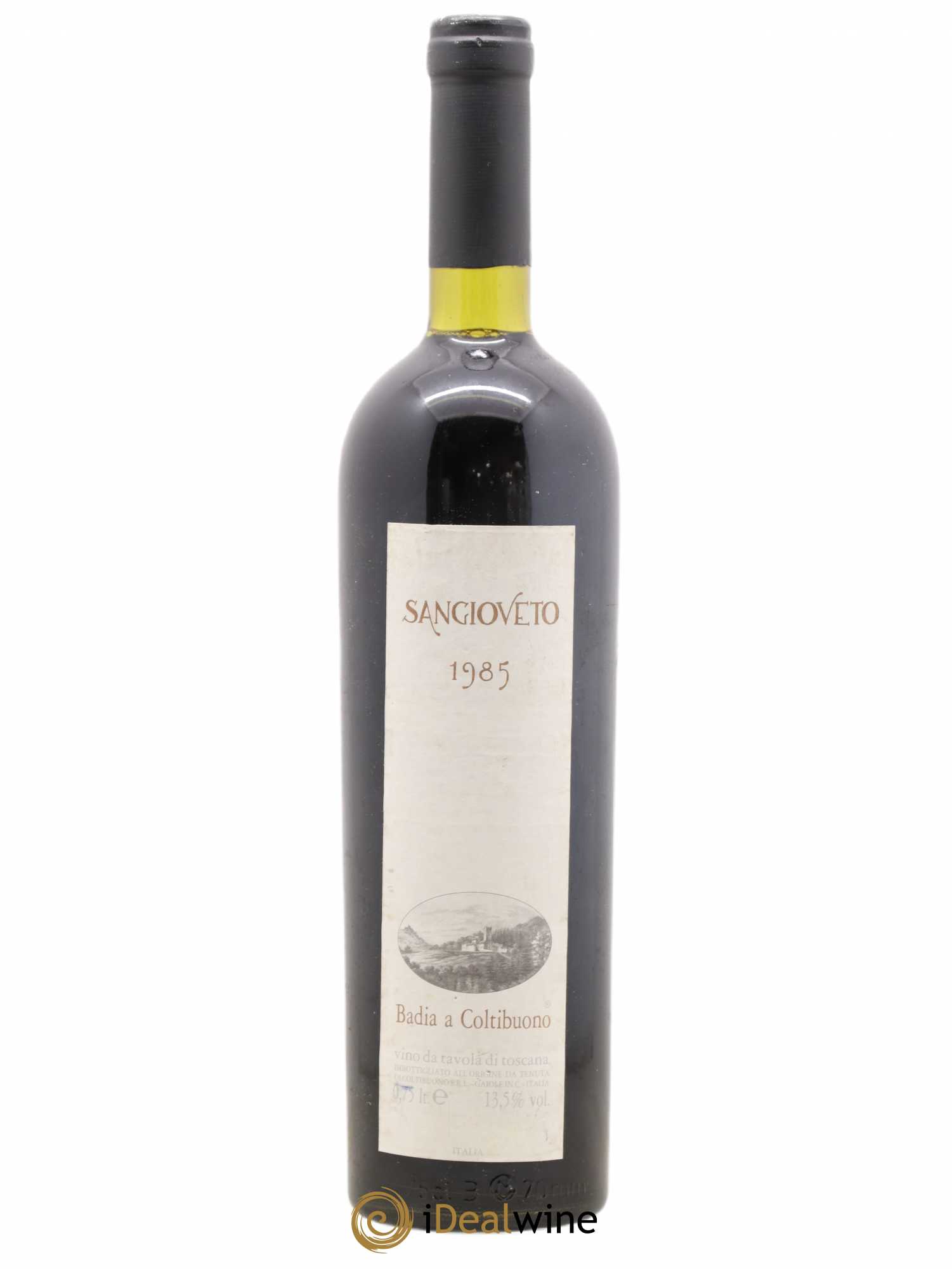 Toscana IGT Badia e Coltibuono - Sangioveto 1985 - Posten von 1 Flasche - 0