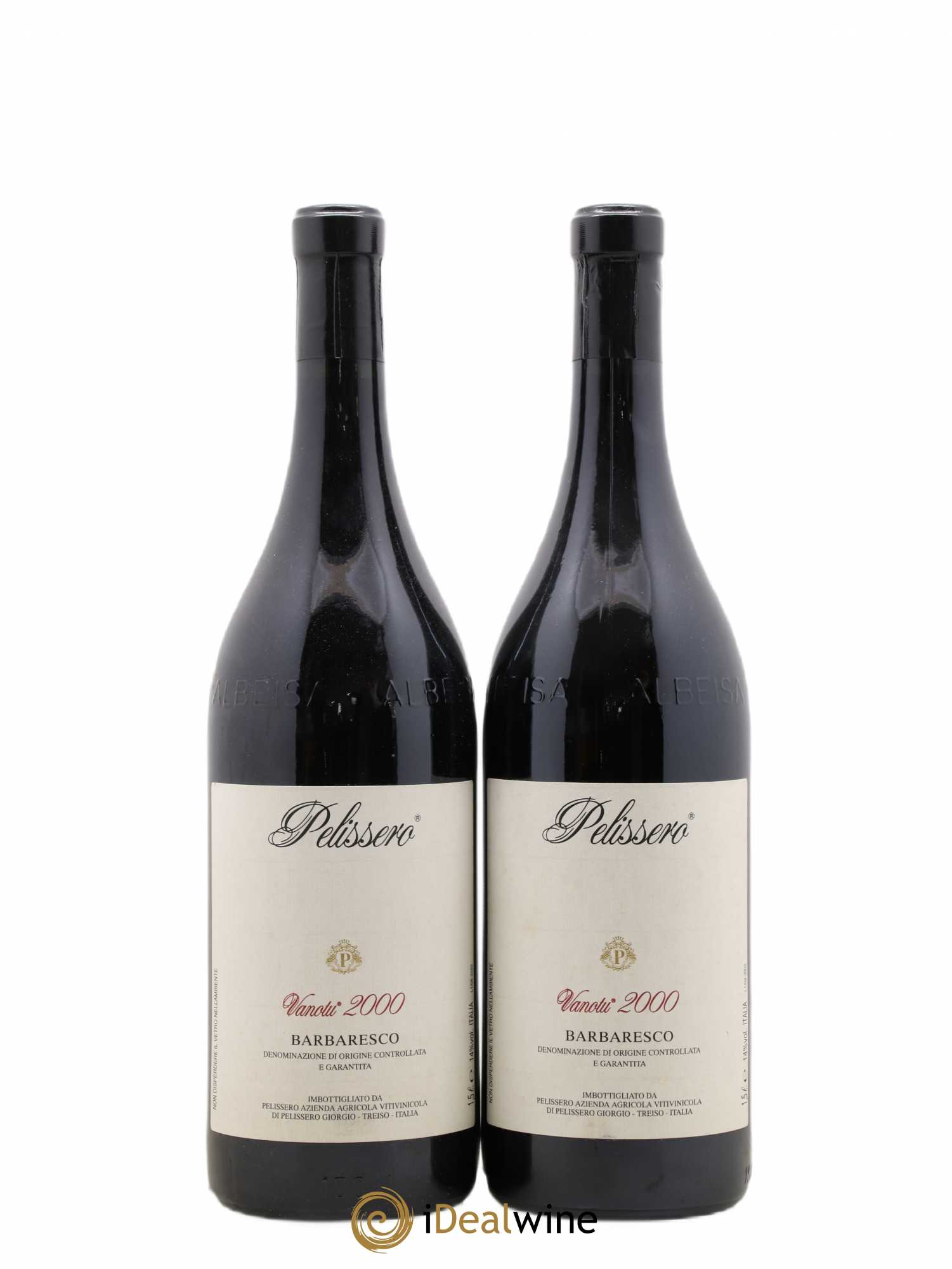 Barbaresco DOCG Vanotu Pelissero 2000 - Lot de 2 magnums - 0