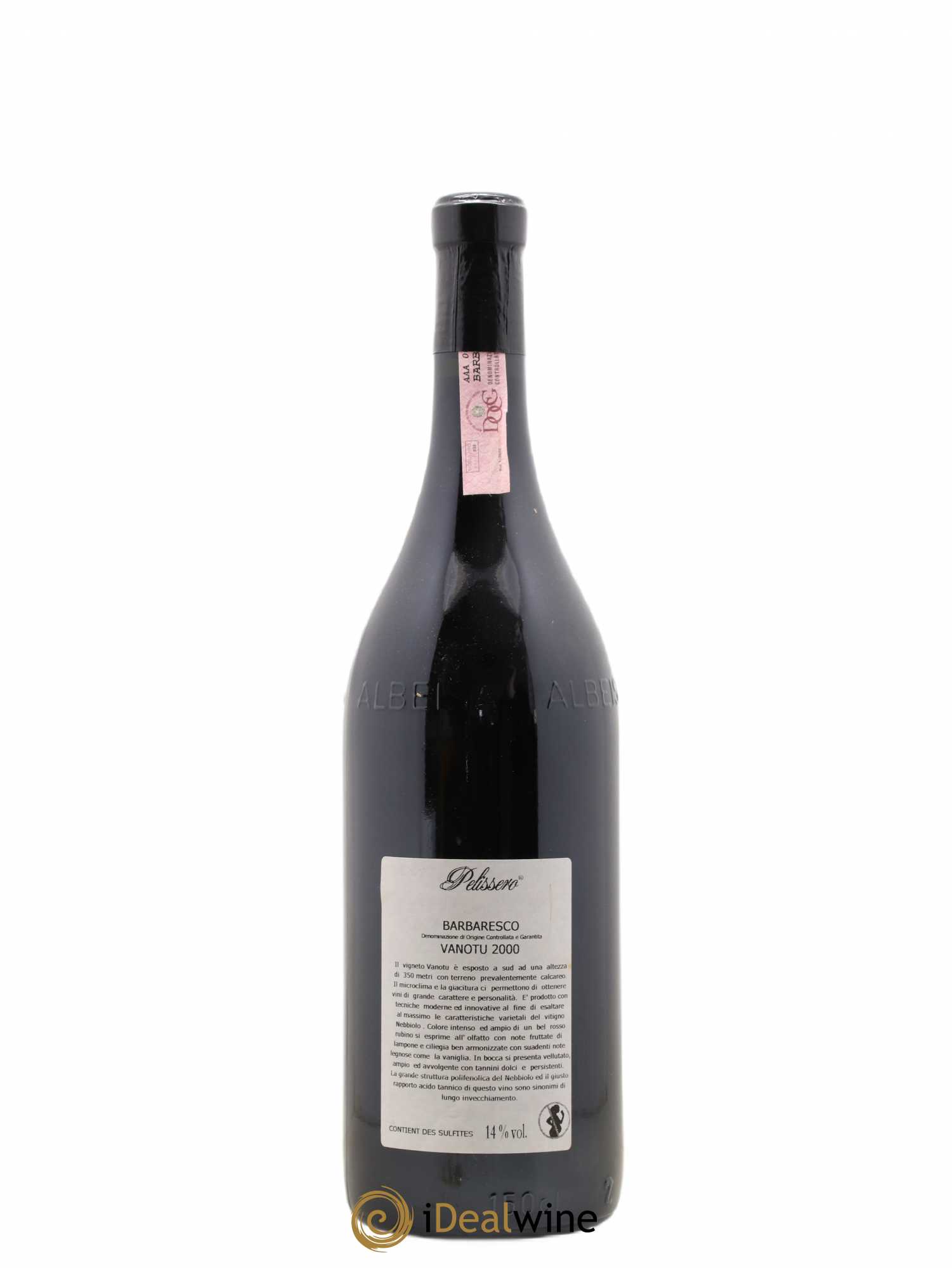 Barbaresco DOCG Vanotu Pelissero 2000 - Lot de 1 magnum - 1
