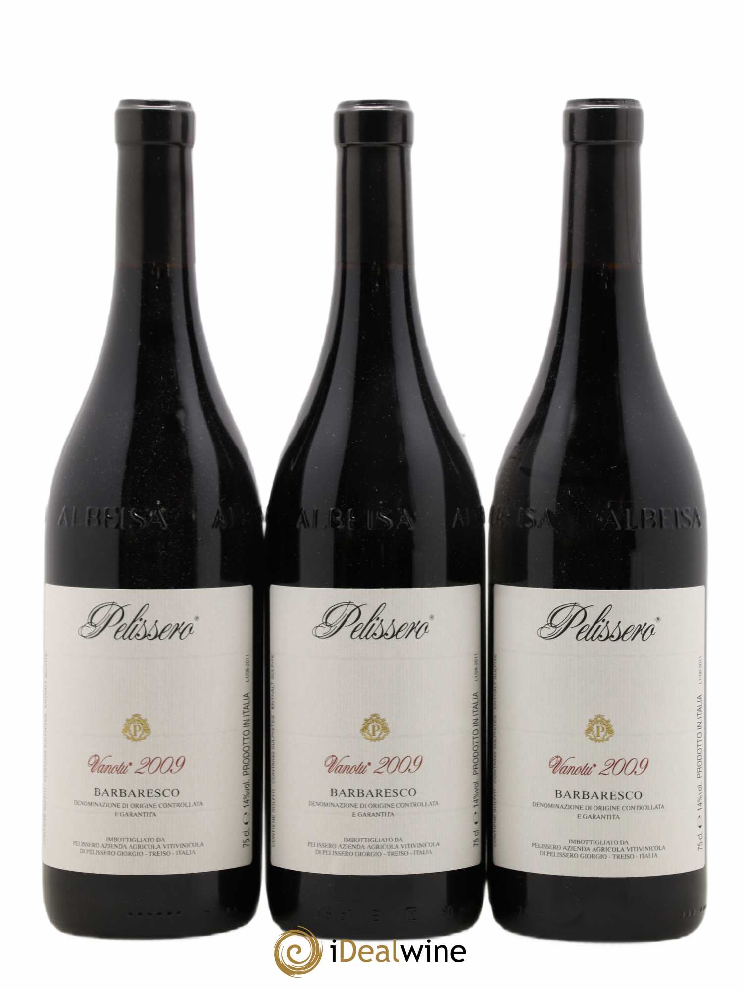 Barbaresco DOCG Vanotu Pelissero 2009 - Lot de 3 bouteilles - 0