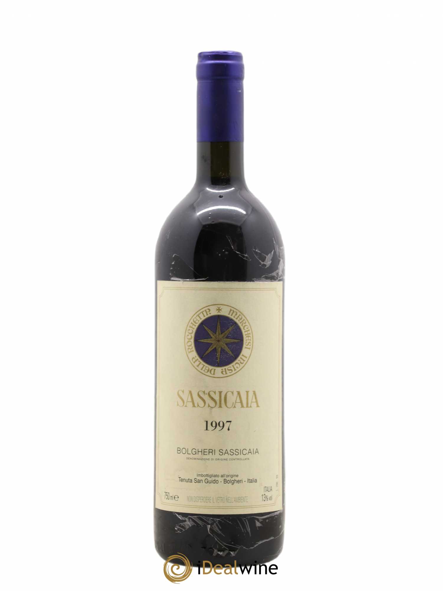 Bolgheri DOC Sassicaia Tenuta San Guido 1997 - Lot de 1 bouteille - 0