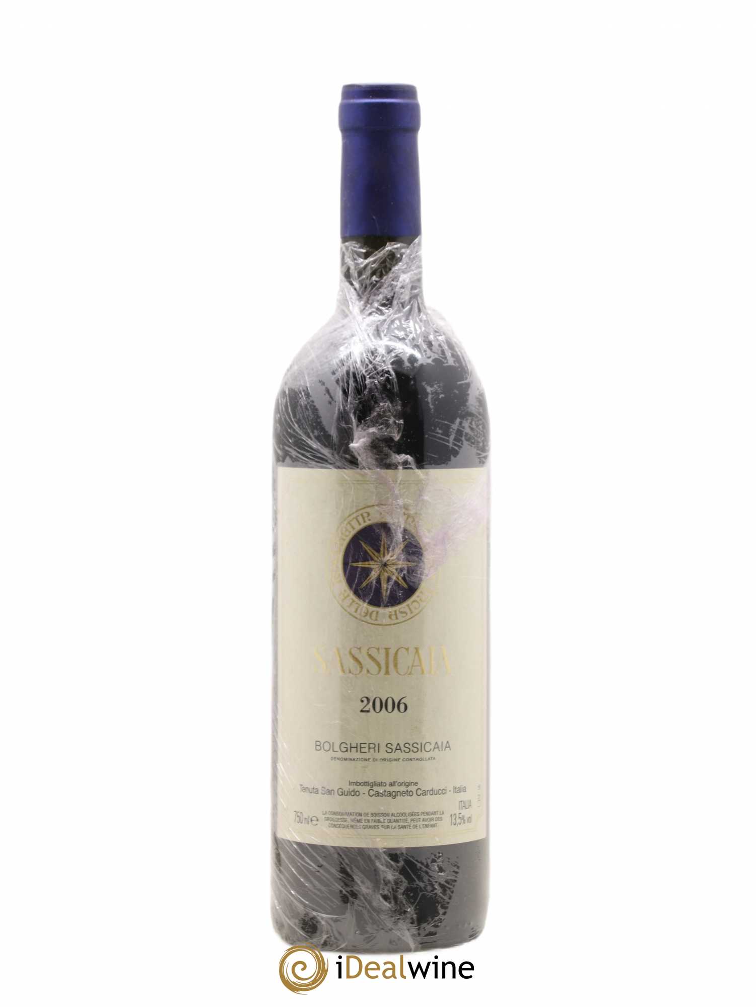 Bolgheri DOC Sassicaia Tenuta San Guido 2006 - Lot de 1 bouteille - 0