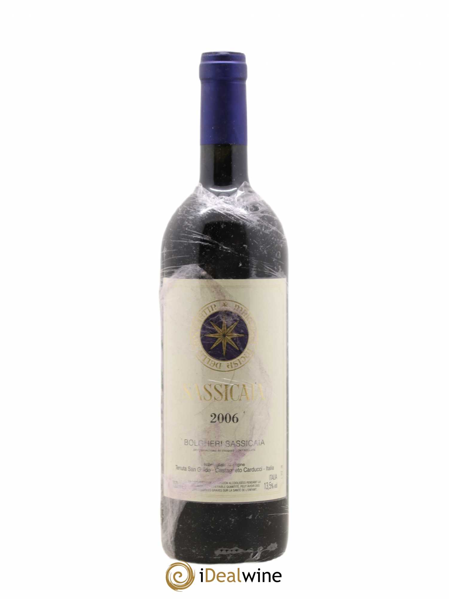 Bolgheri DOC Sassicaia Tenuta San Guido 2006 - Lot de 1 bouteille - 0