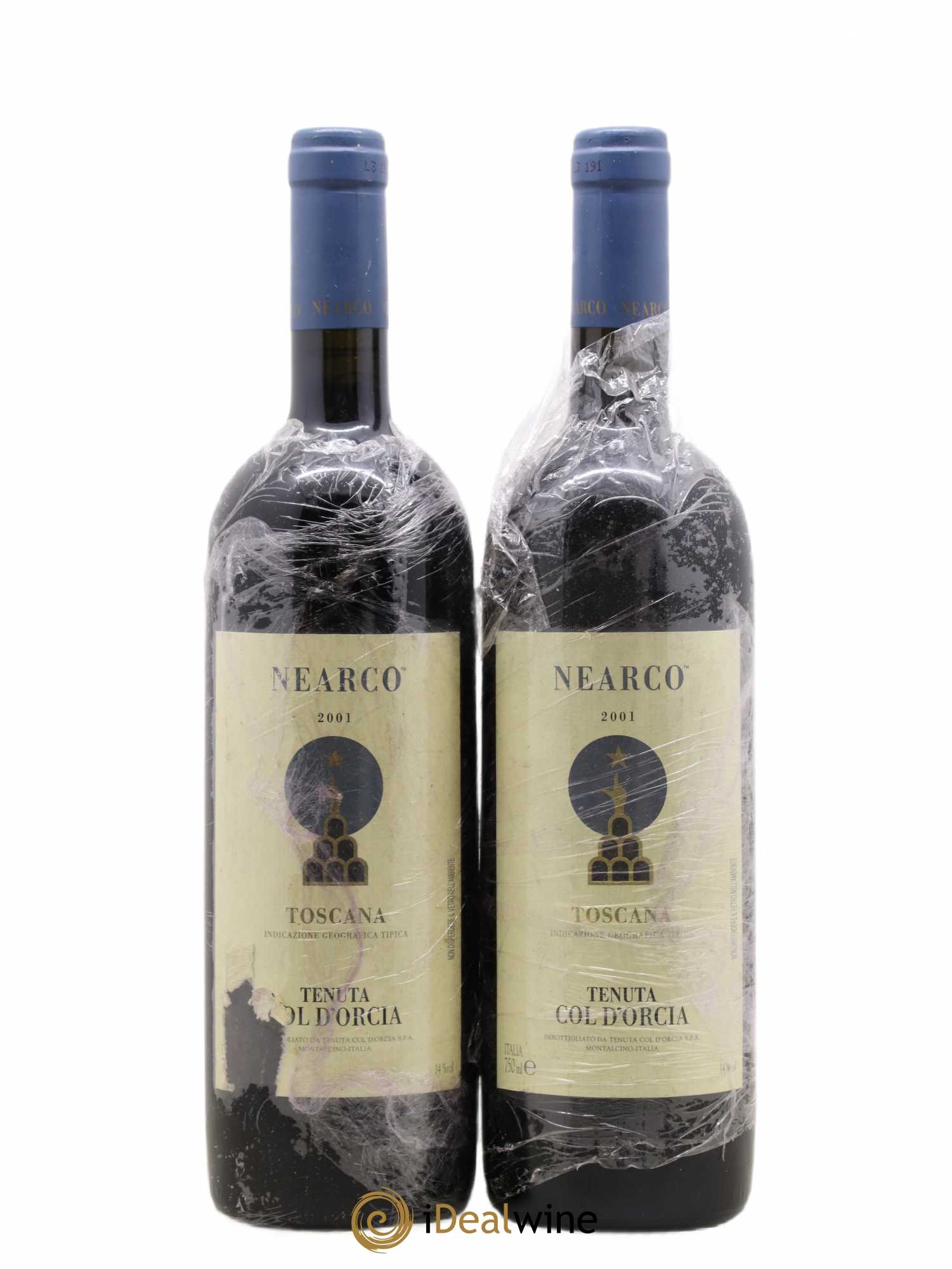 Toscana IGT Nearco Tenuta Col d'Orcia 2001 - Posten von 2 Flaschen - 0