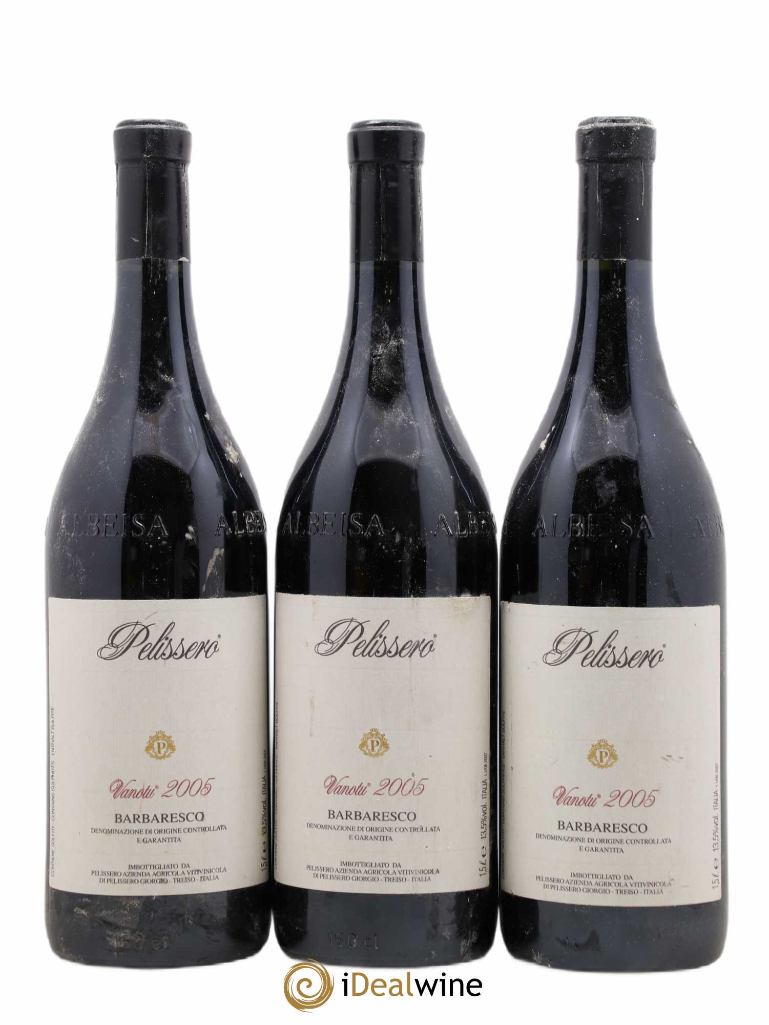 Barbaresco DOCG Vanotu Pelissero 2005 - Lot de 3 magnums - 0