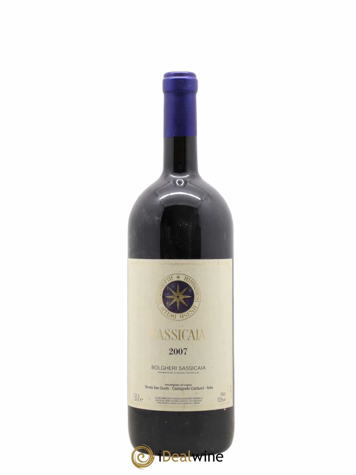 Bolgheri DOC Sassicaia Tenuta San Guido 2007 - Lot de 1 magnum - 0