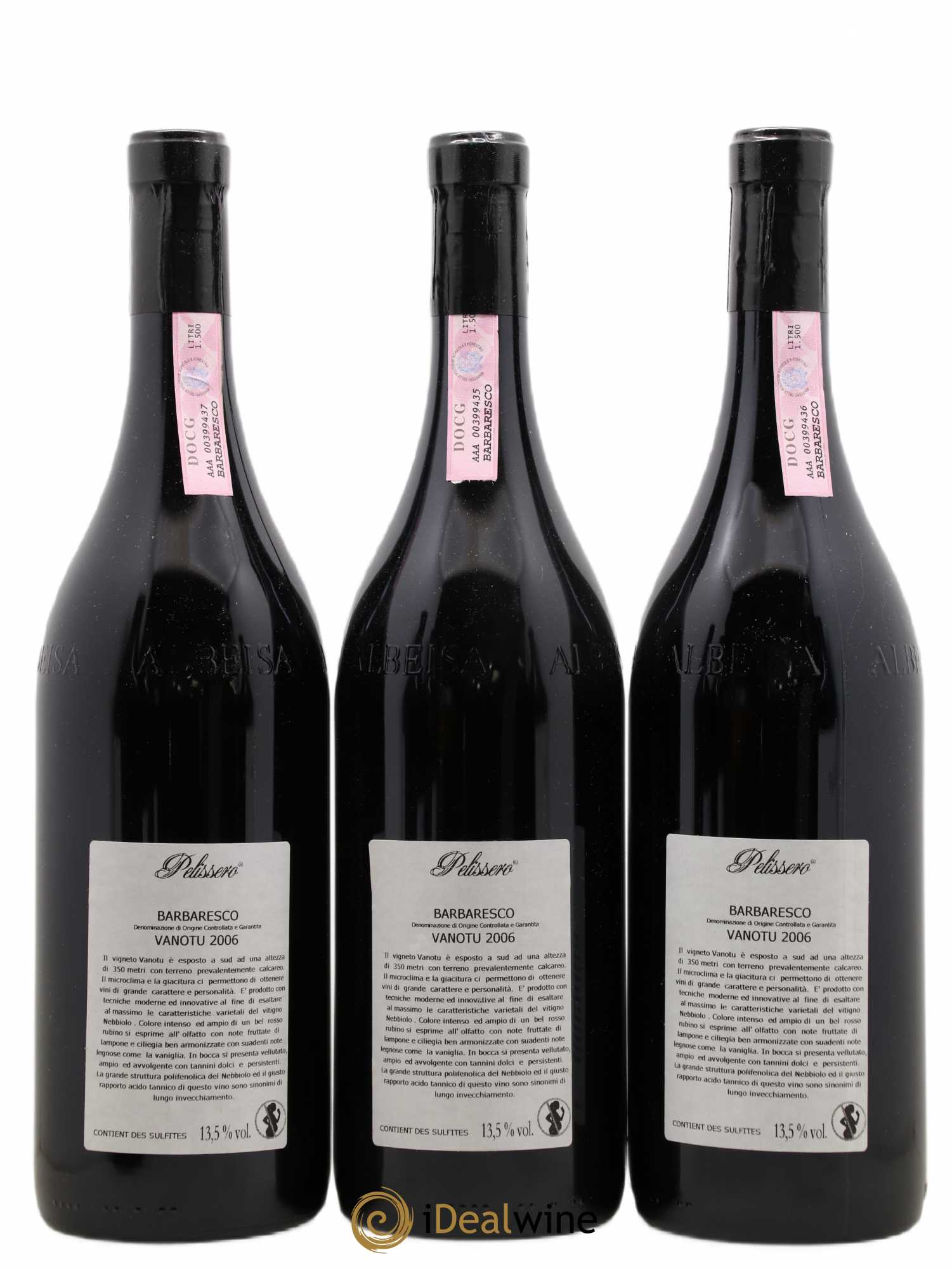 Barbaresco DOCG Vanotu Pelissero 2006 - Lot de 6 magnums - 4