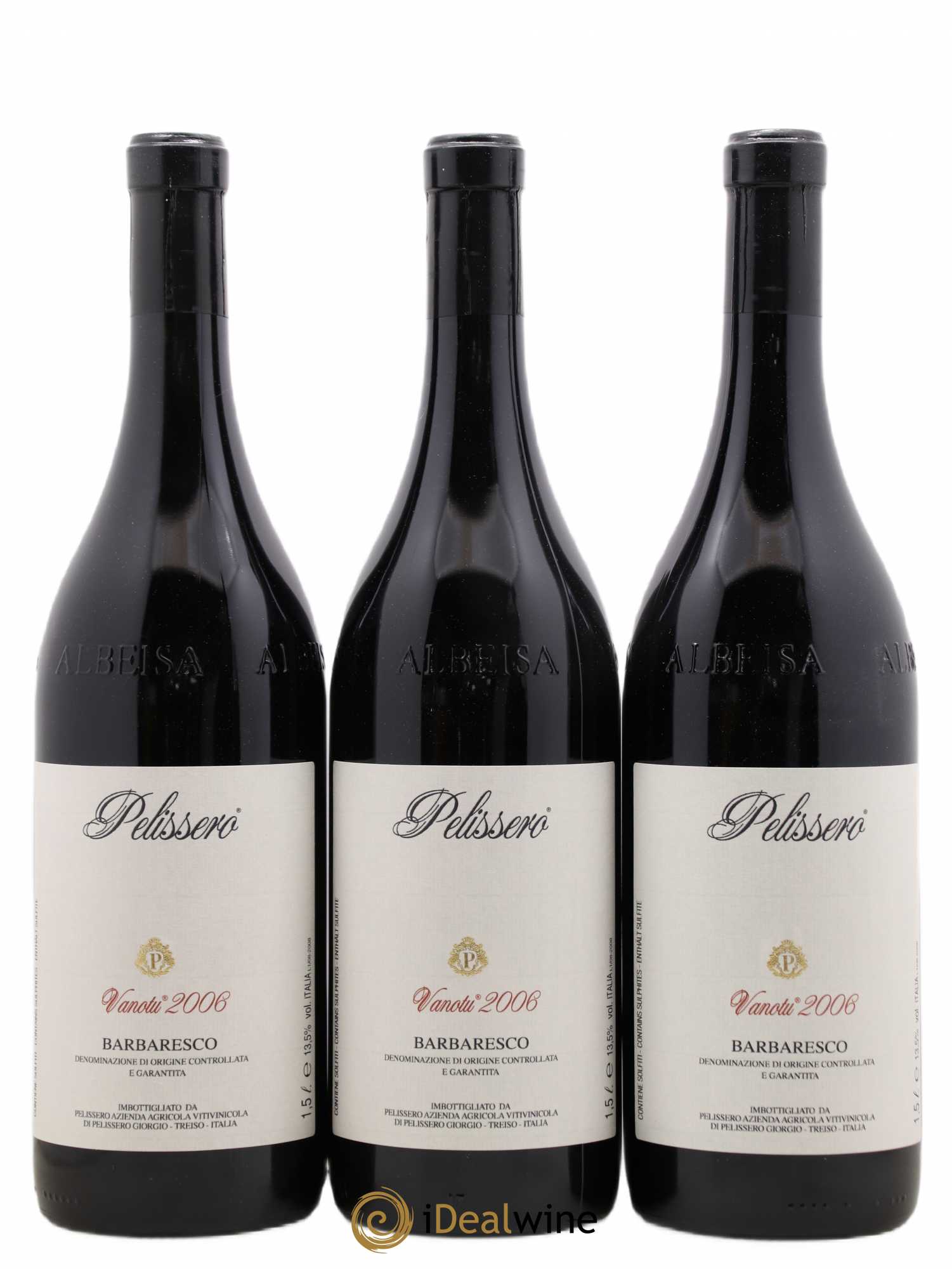 Barbaresco DOCG Vanotu Pelissero 2006 - Lot de 3 magnums - 0