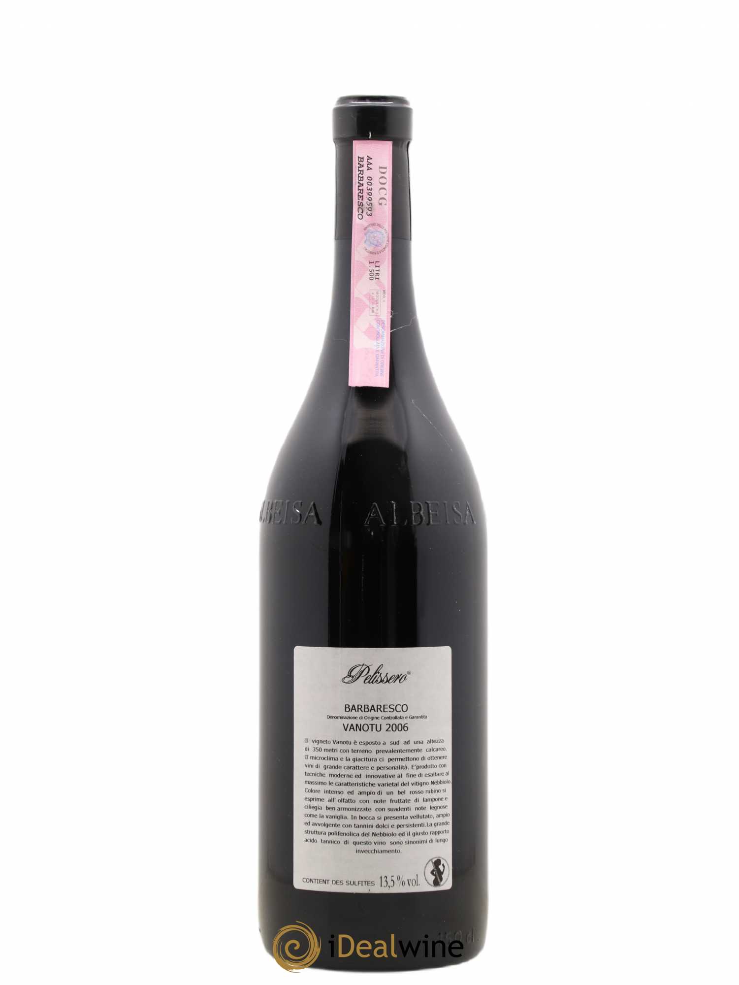 Barbaresco DOCG Vanotu Pelissero 2006 - Lot de 1 magnum - 1