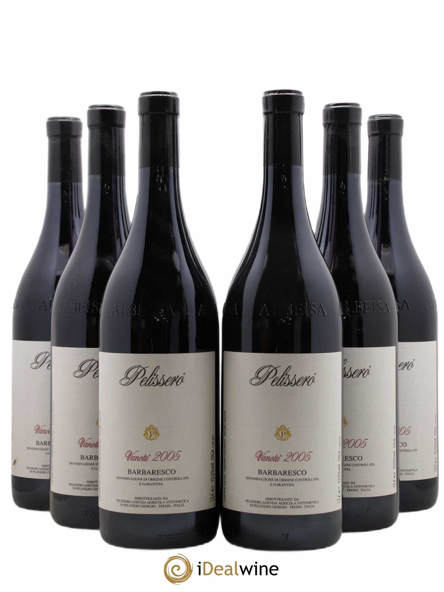 Barbaresco DOCG Vanotu Pelissero 2005 - Lot de 6 magnums - 0