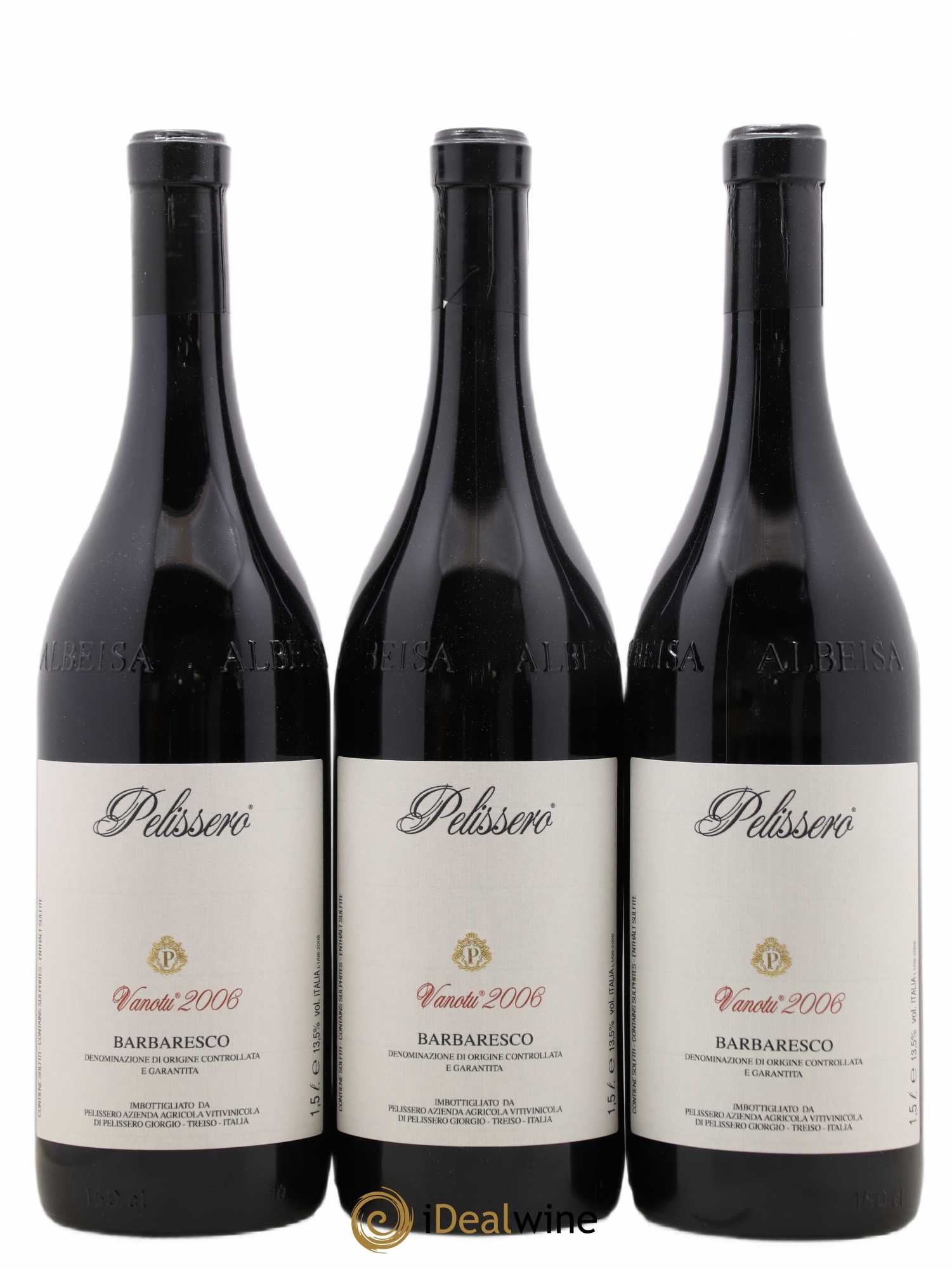 Barbaresco DOCG Vanotu Pelissero 2006 - Lot de 3 magnums - 0