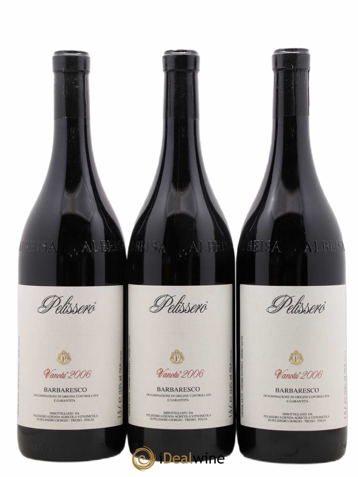 Barbaresco DOCG Vanotu Pelissero 2006 - Lot de 3 magnums - 0