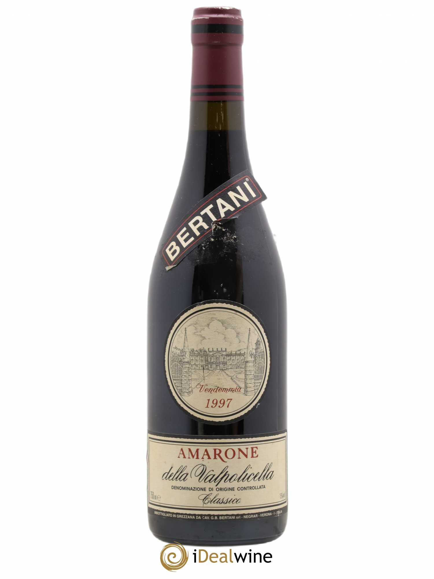 Amarone della Valpolicella DOC Classico Bertani 1997 - Lot de 1 bouteille - 0