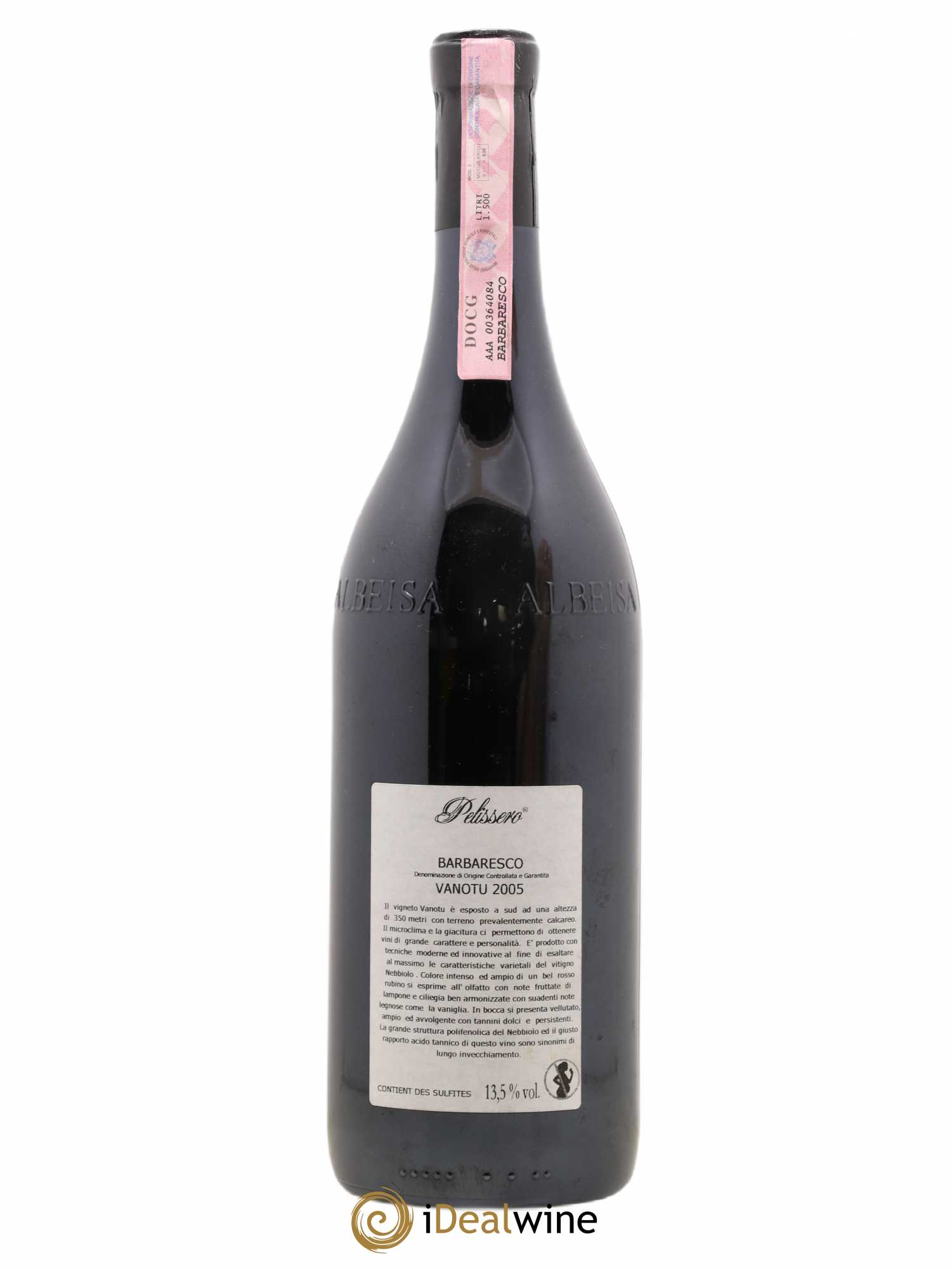 Barbaresco DOCG Vanotu Pelissero 2005 - Lot de 1 magnum - 1