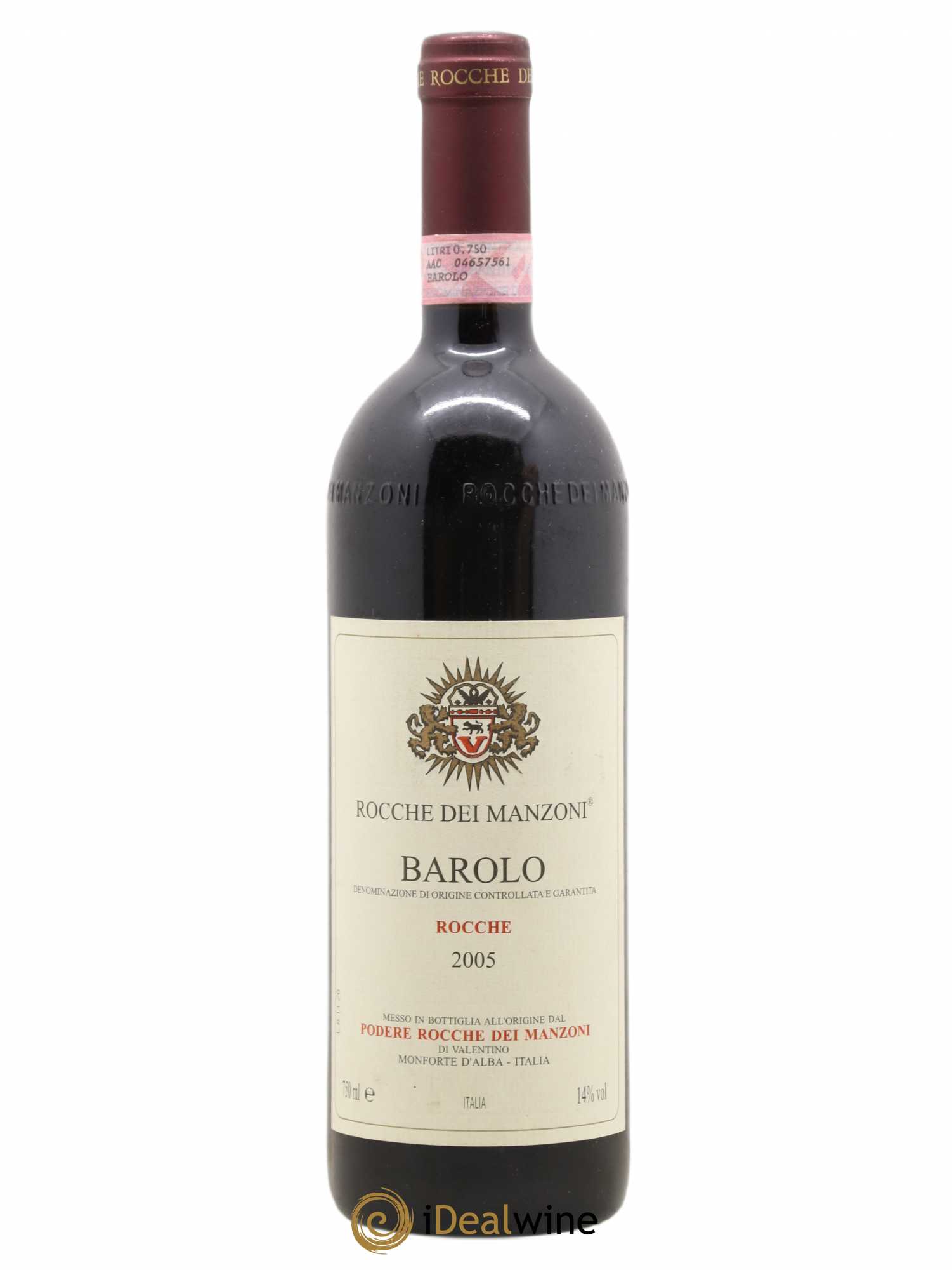 Barolo Rocche Podere Rocche de Manzoni di Valentino 2005 - Posten von 1 Flasche - 0