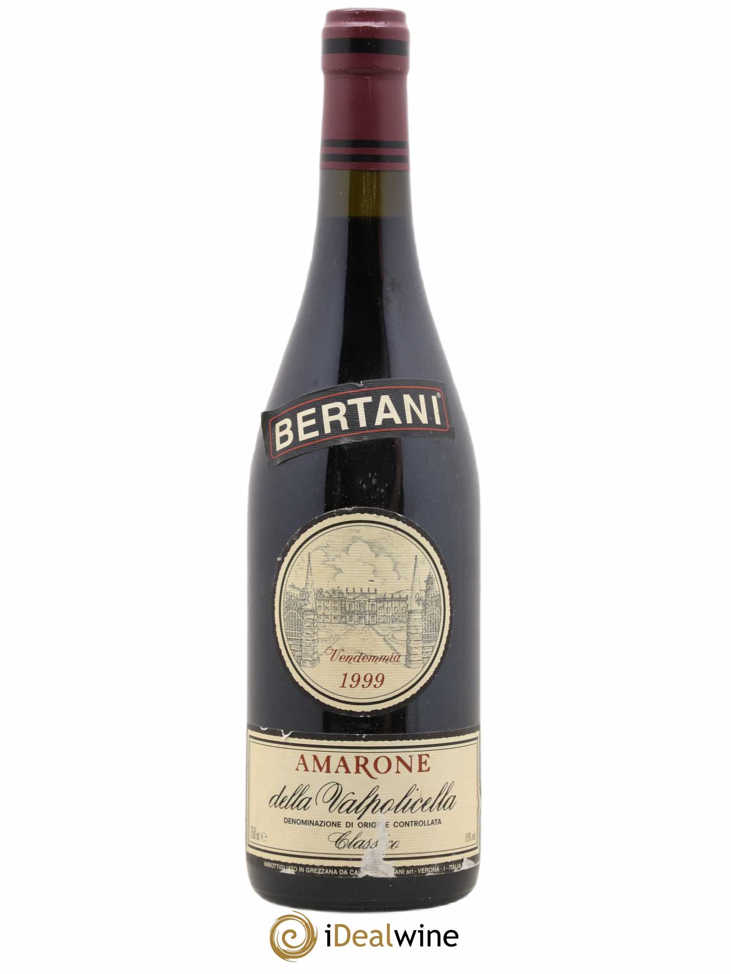 Amarone della Valpolicella DOC Classico Bertani 1999 - Lot de 1 bouteille - 0