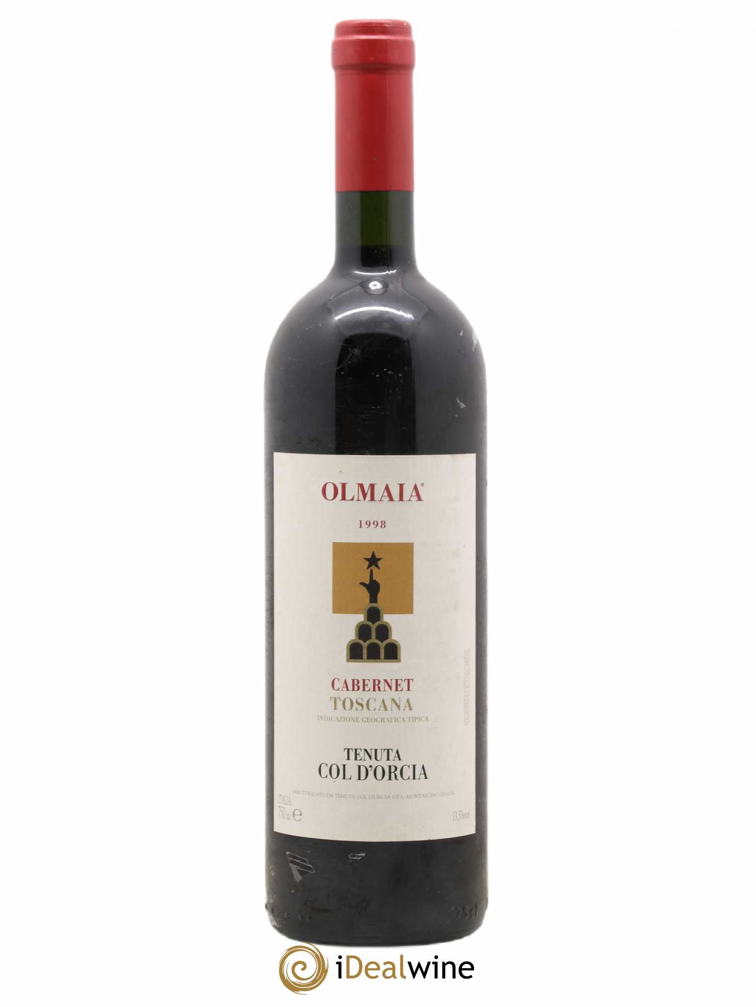 Toscana IGT Olmaia Tenuta Col d'Orcia 1998 - Lot de 1 bouteille - 0