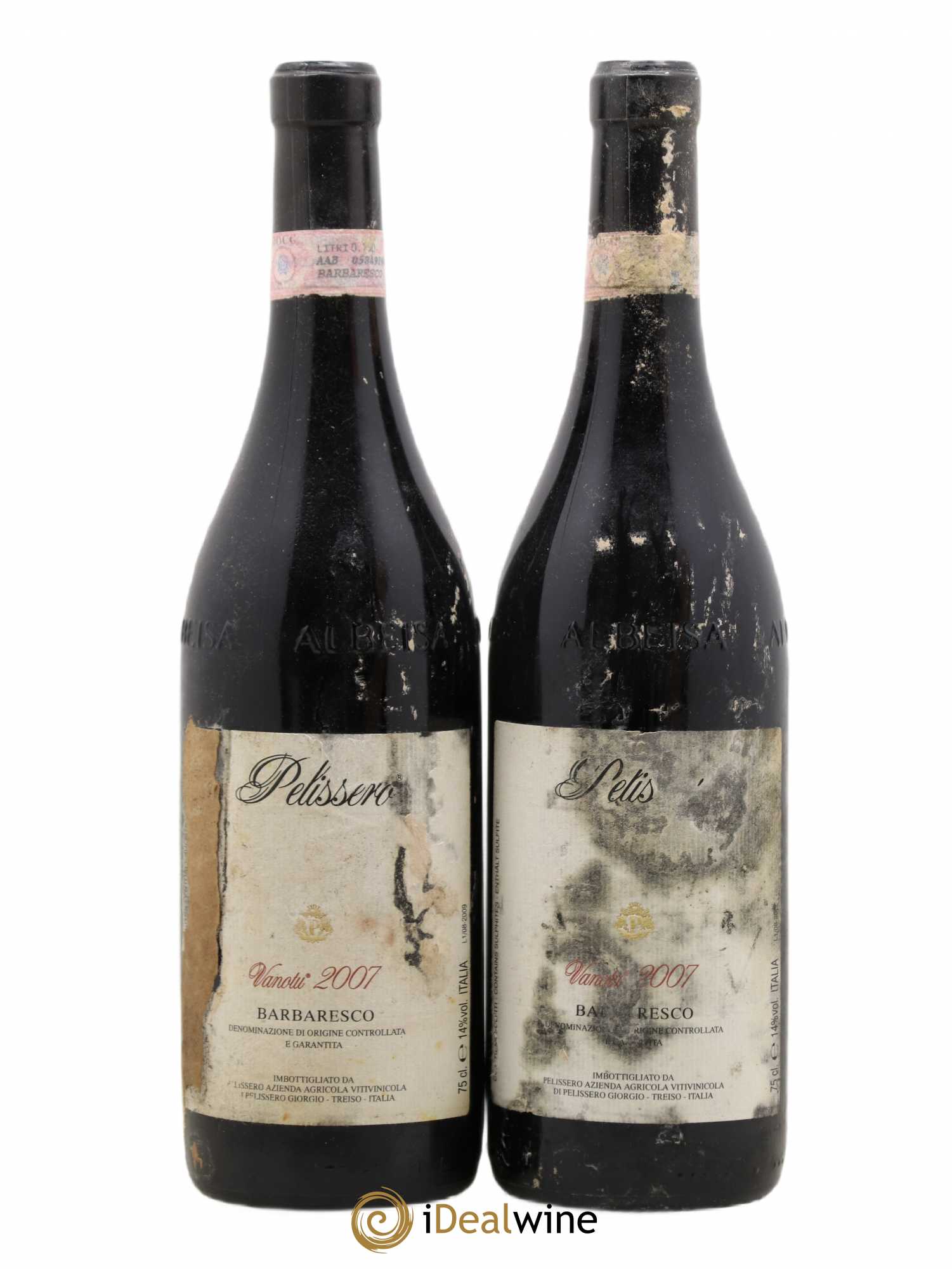 Barbaresco DOCG Vanotu Pelissero 2007 - Lot de 2 bouteilles - 0