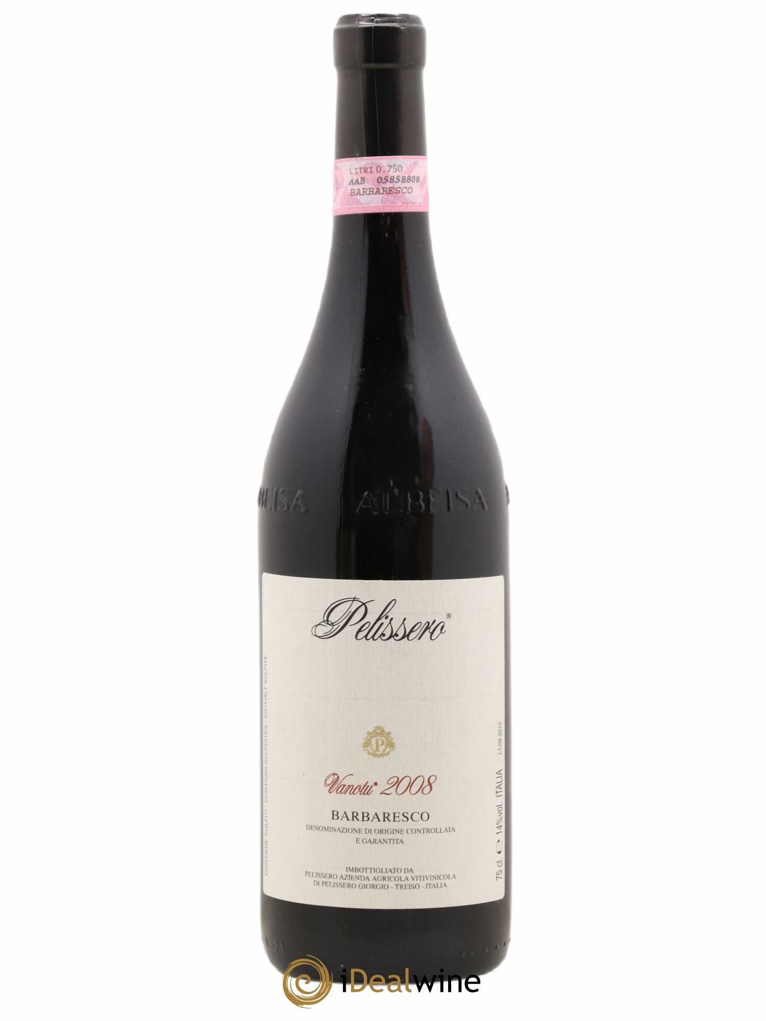 Barbaresco DOCG Vanotu Pelissero 2008 - Lot de 1 bouteille - 0