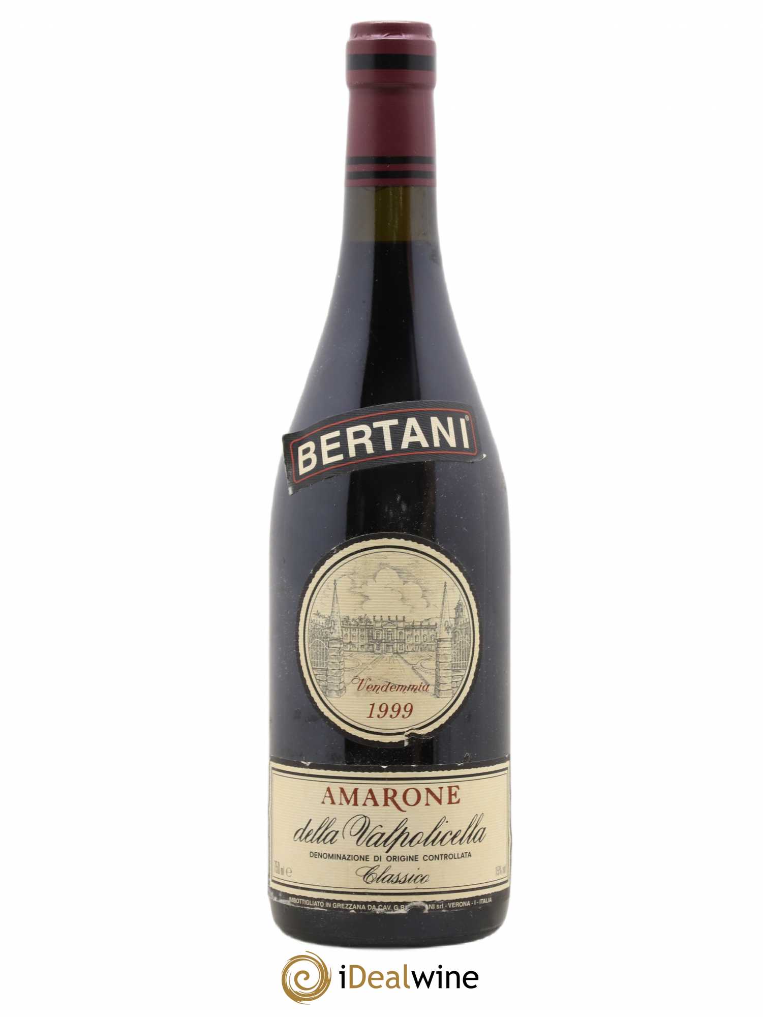 Amarone della Valpolicella DOC Classico Bertani 1999 - Lot de 1 bouteille - 0