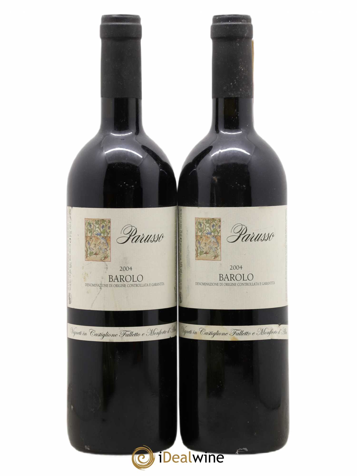 Barolo Parusso 2004 - Posten von 2 Flaschen - 0