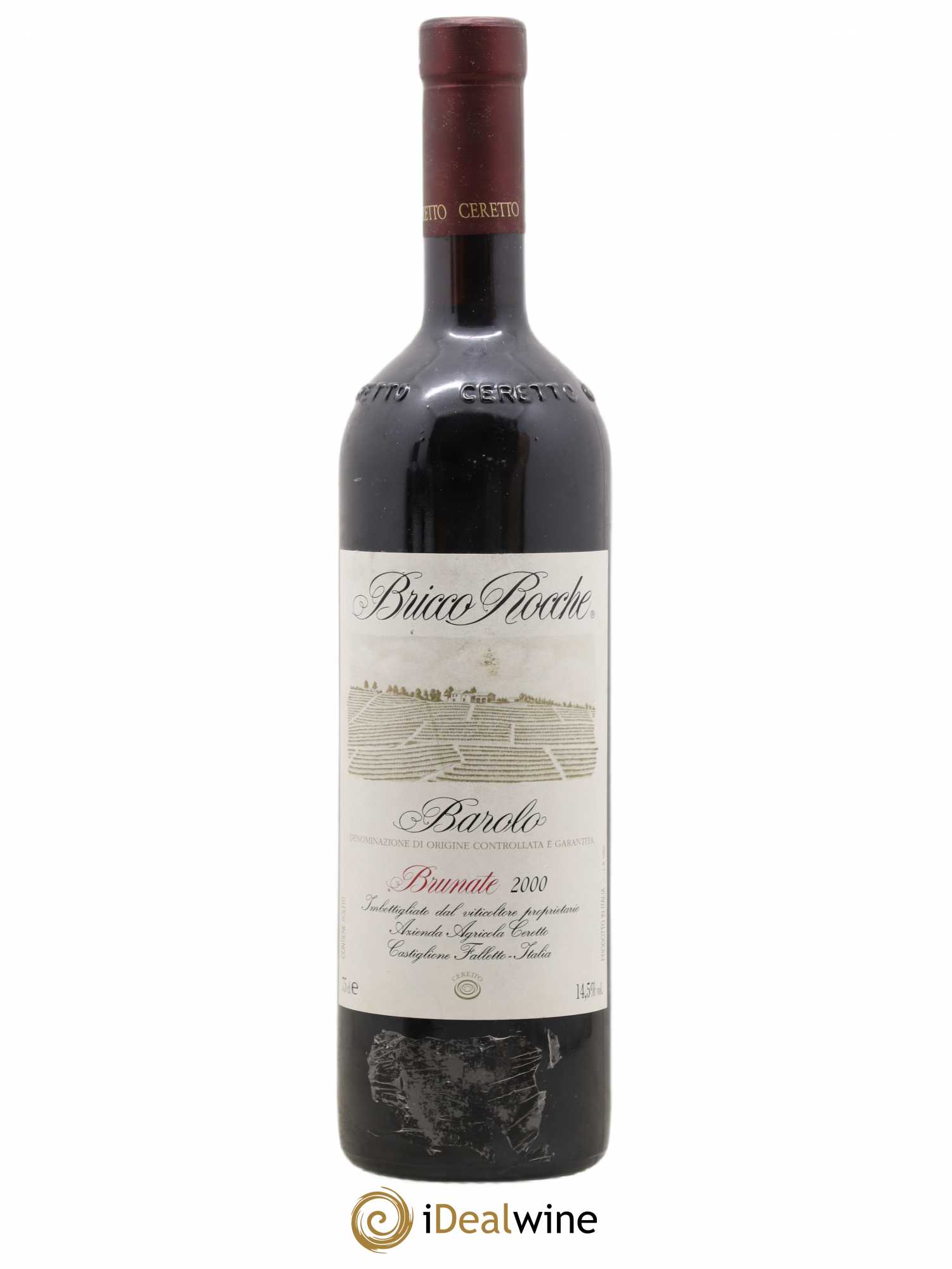 Barolo DOCG Brunate Bricco Rocche Ceretto 2000 - Lot de 1 bouteille - 0