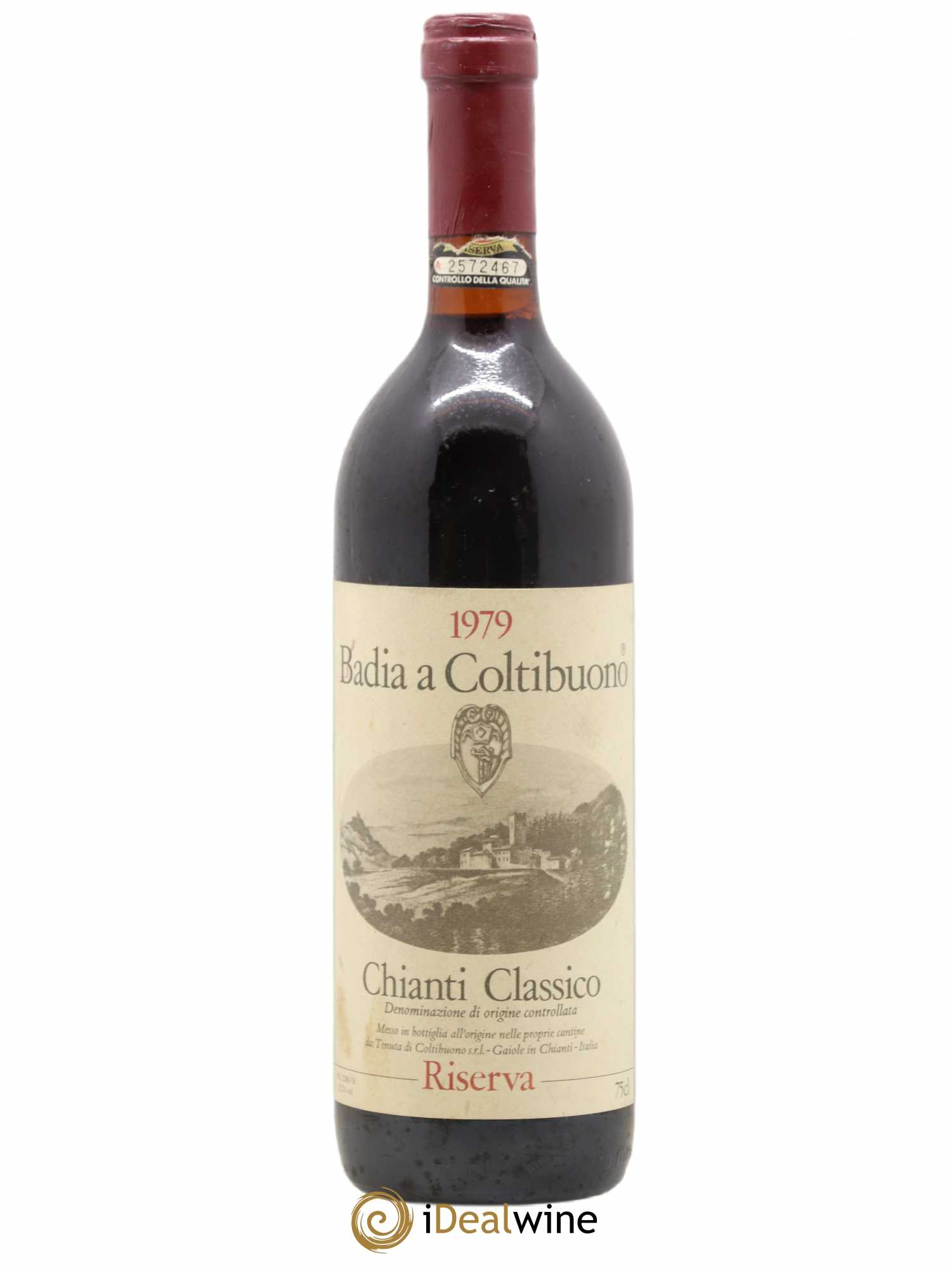 Chianti Classico DOCG Riserva Badia e Coltibuono 1979 - Lot de 1 bouteille - 0