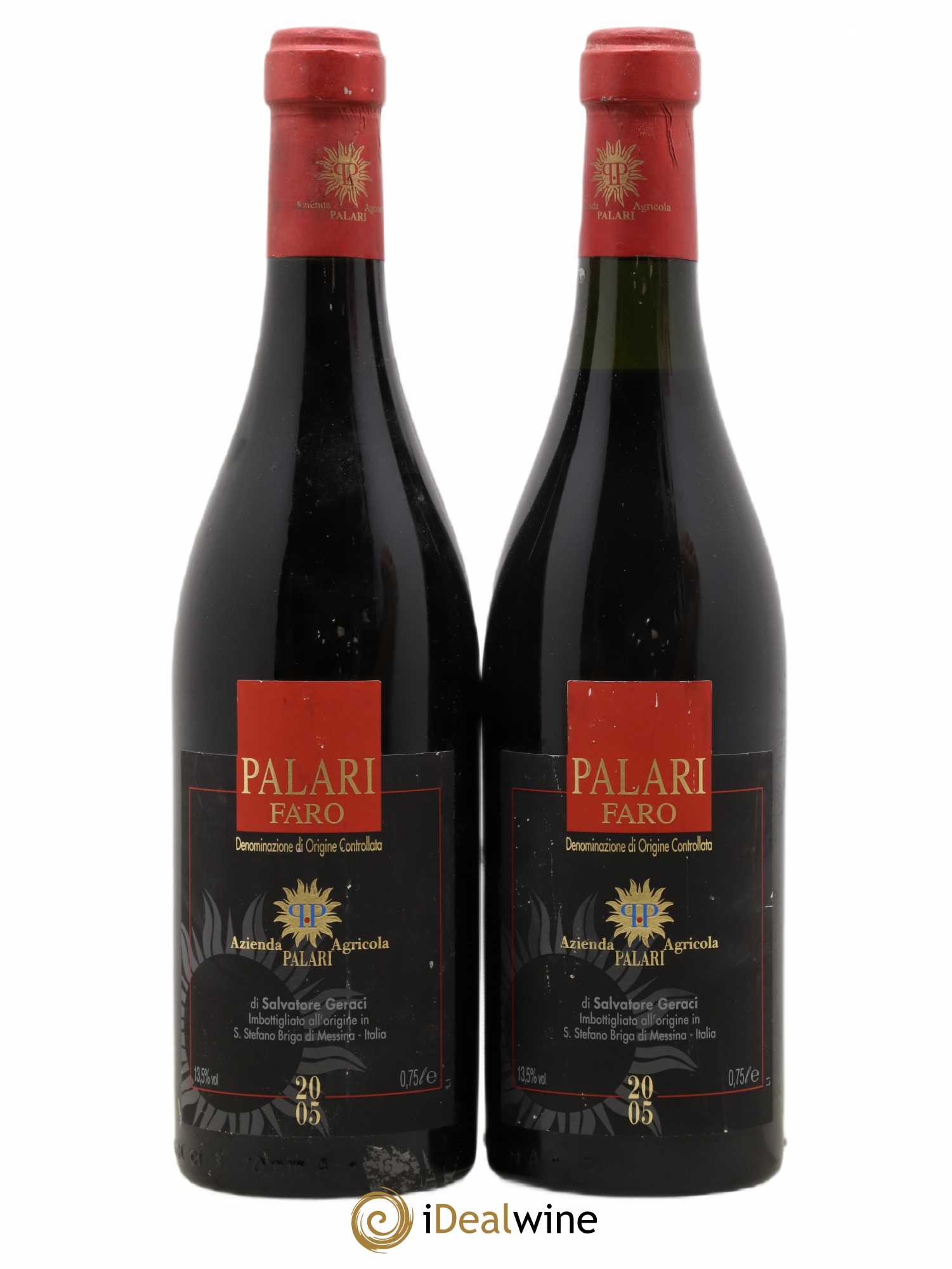 Italie Sicile Faro DOC Azienda Agricola Palari - Salvatore Geraci 2005 - Posten von 2 Flaschen - 0