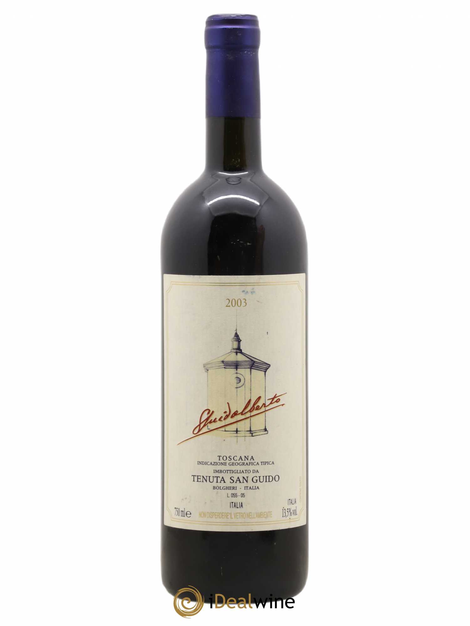 Toscana IGT Guidalberto Tenuta San Guido 2003 - Lot de 1 bouteille - 0
