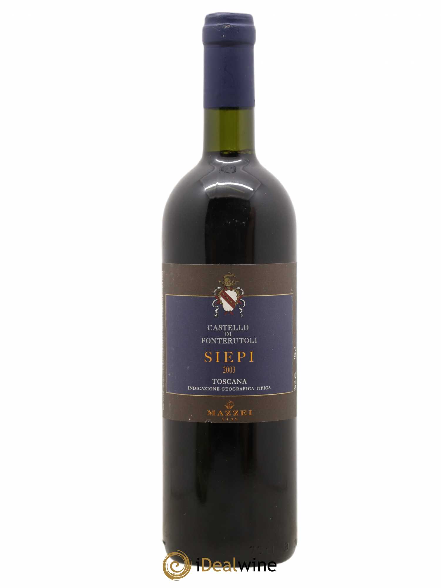 Toscana IGT Castello di Fonterutoli Siepi Mazzei 2003 - Lot de 1 bouteille - 0