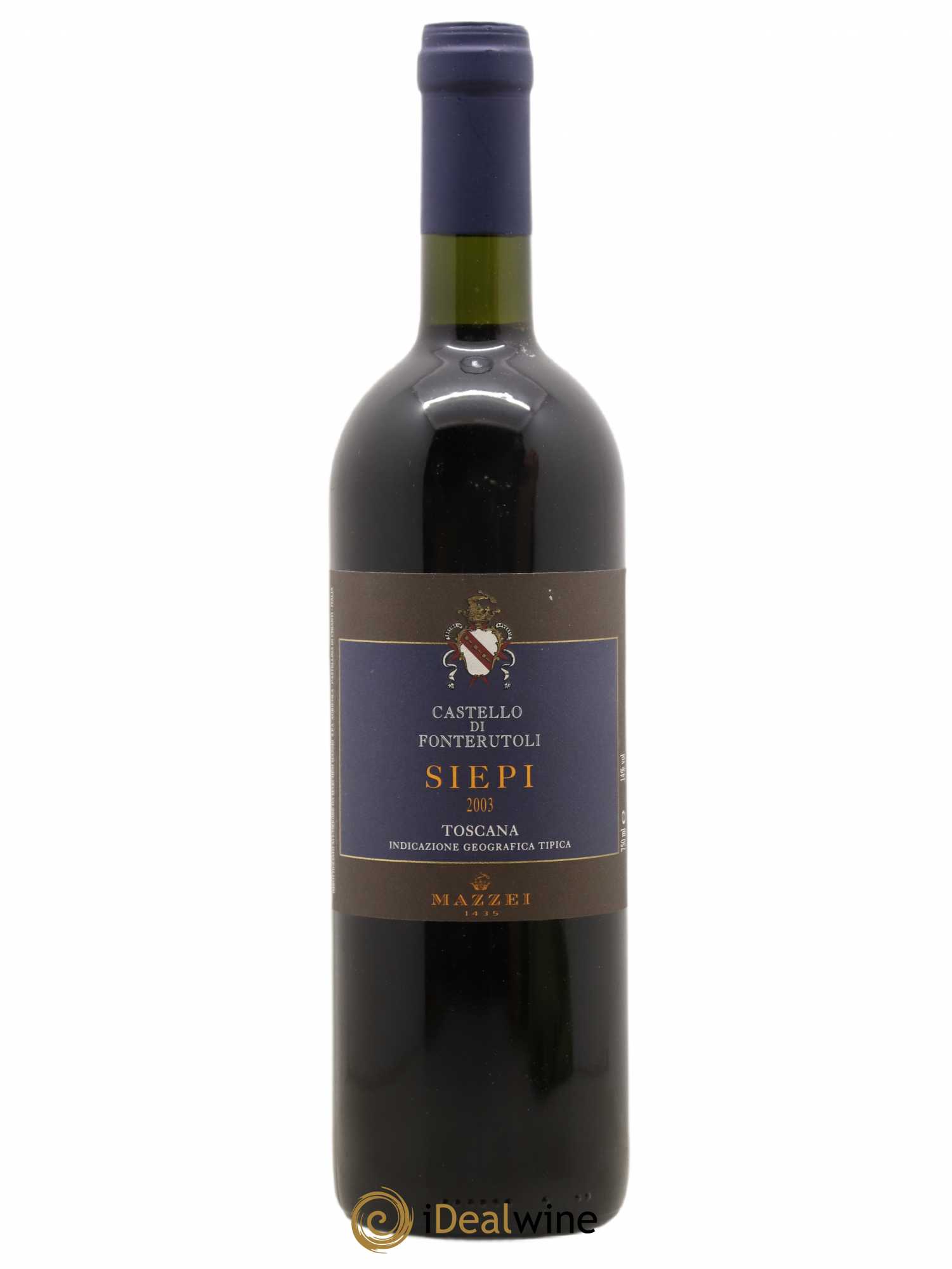 Toscana IGT Castello di Fonterutoli Siepi Mazzei 2003 - Posten von 1 Flasche - 0