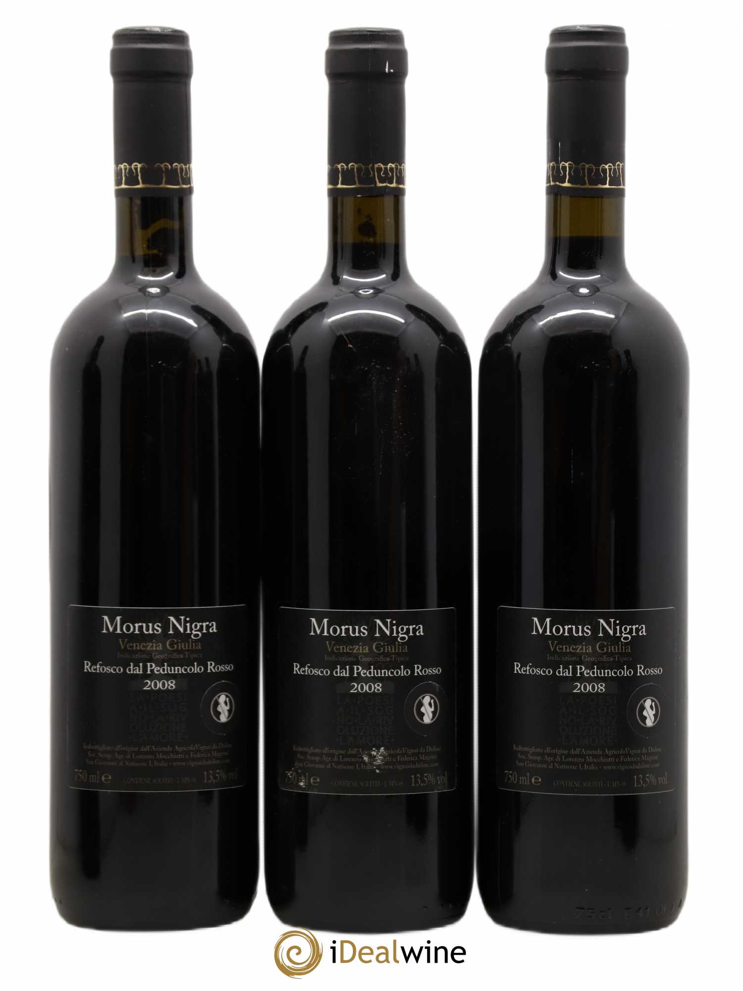 Frioul IGT Venezia Giulia Morus Nigra Vignai da Duline 2008 - Posten von 6 Flaschen - 2