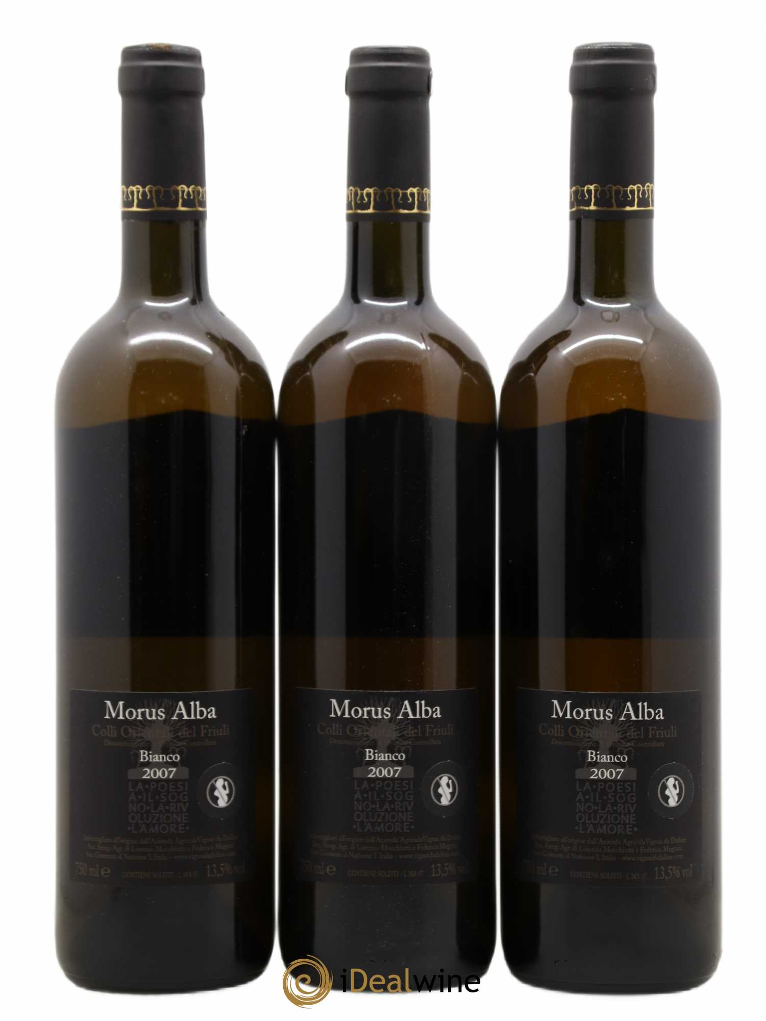 Frioul Colli Orientali del Friuli Morus Alba Vignai da Duline 2007 - Posten von 3 Flaschen - 1