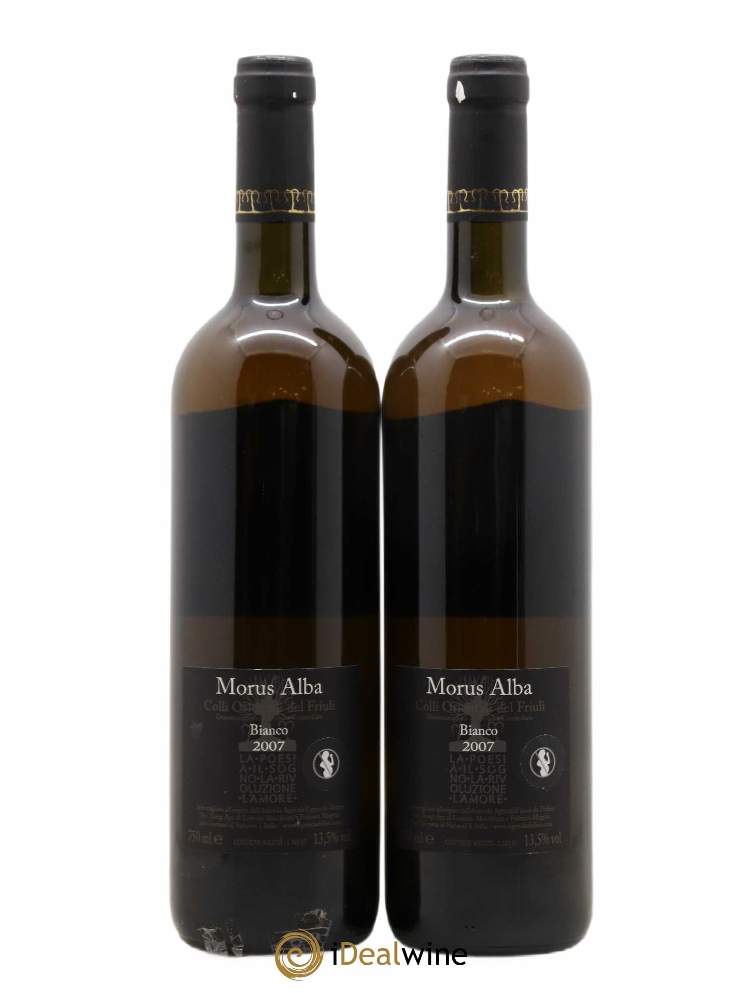 Frioul Colli Orientali del Friuli Morus Alba Vignai da Duline 2007 - Lot de 2 bouteilles - 1