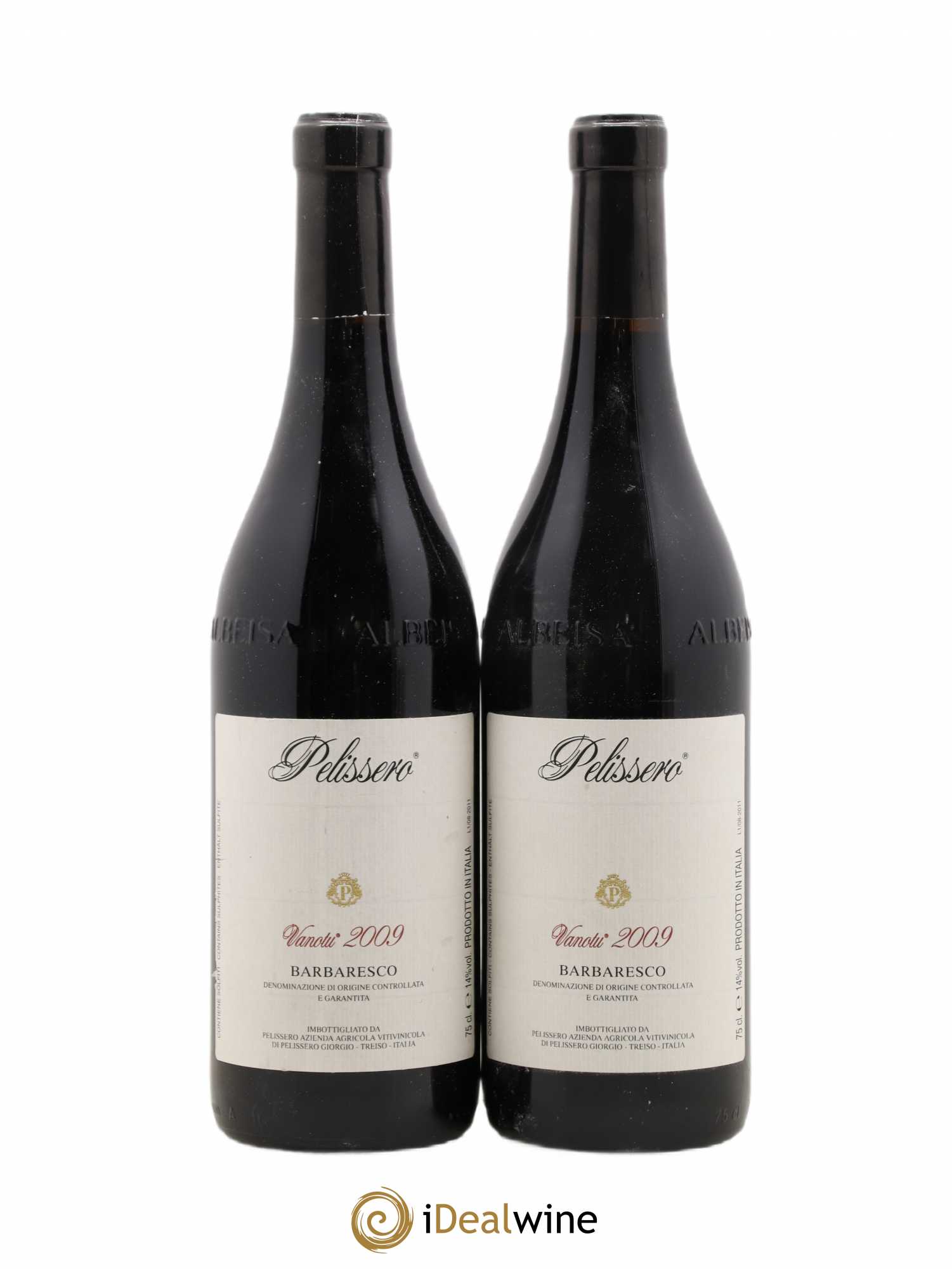 Barbaresco DOCG Vanotu Pelissero 2009 - Lot de 2 bouteilles - 0