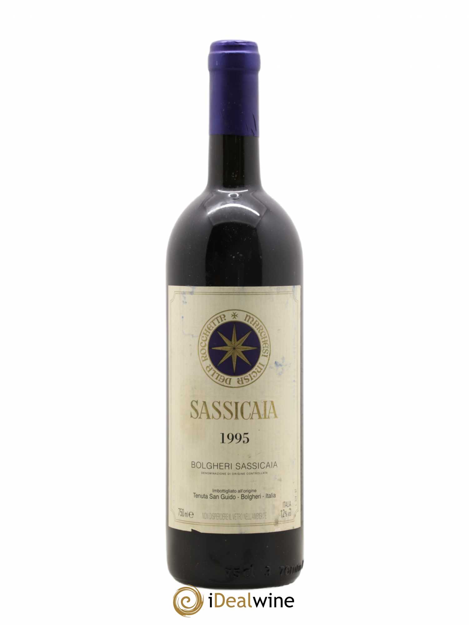 Bolgheri DOC Sassicaia Tenuta San Guido 1995 - Lot de 1 bouteille - 0