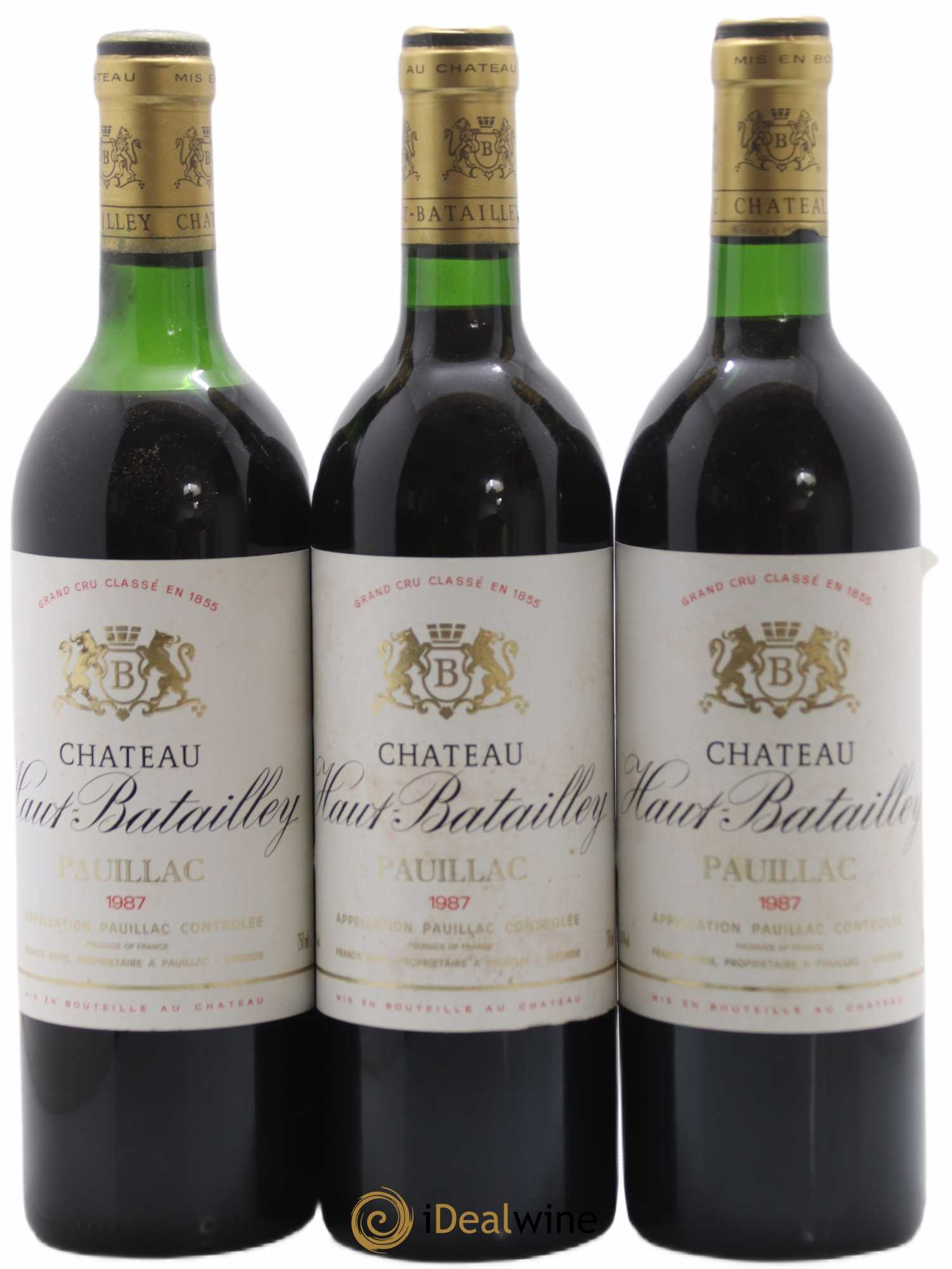 Château Haut Batailley 5ème Grand Cru Classé 1987 - Lot de 12 bouteilles - 1