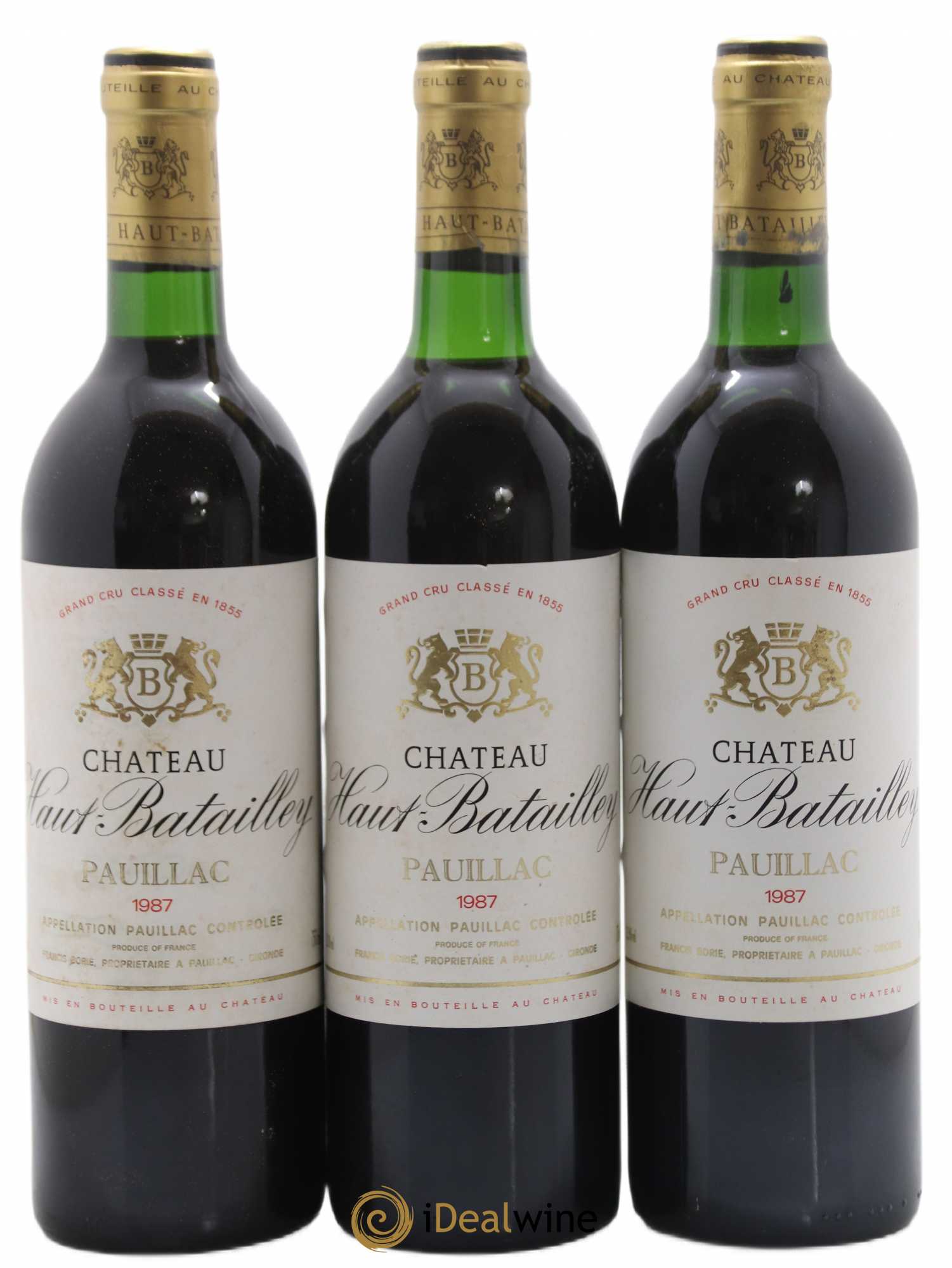Château Haut Batailley 5ème Grand Cru Classé 1987 - Lot de 12 bouteilles - 2