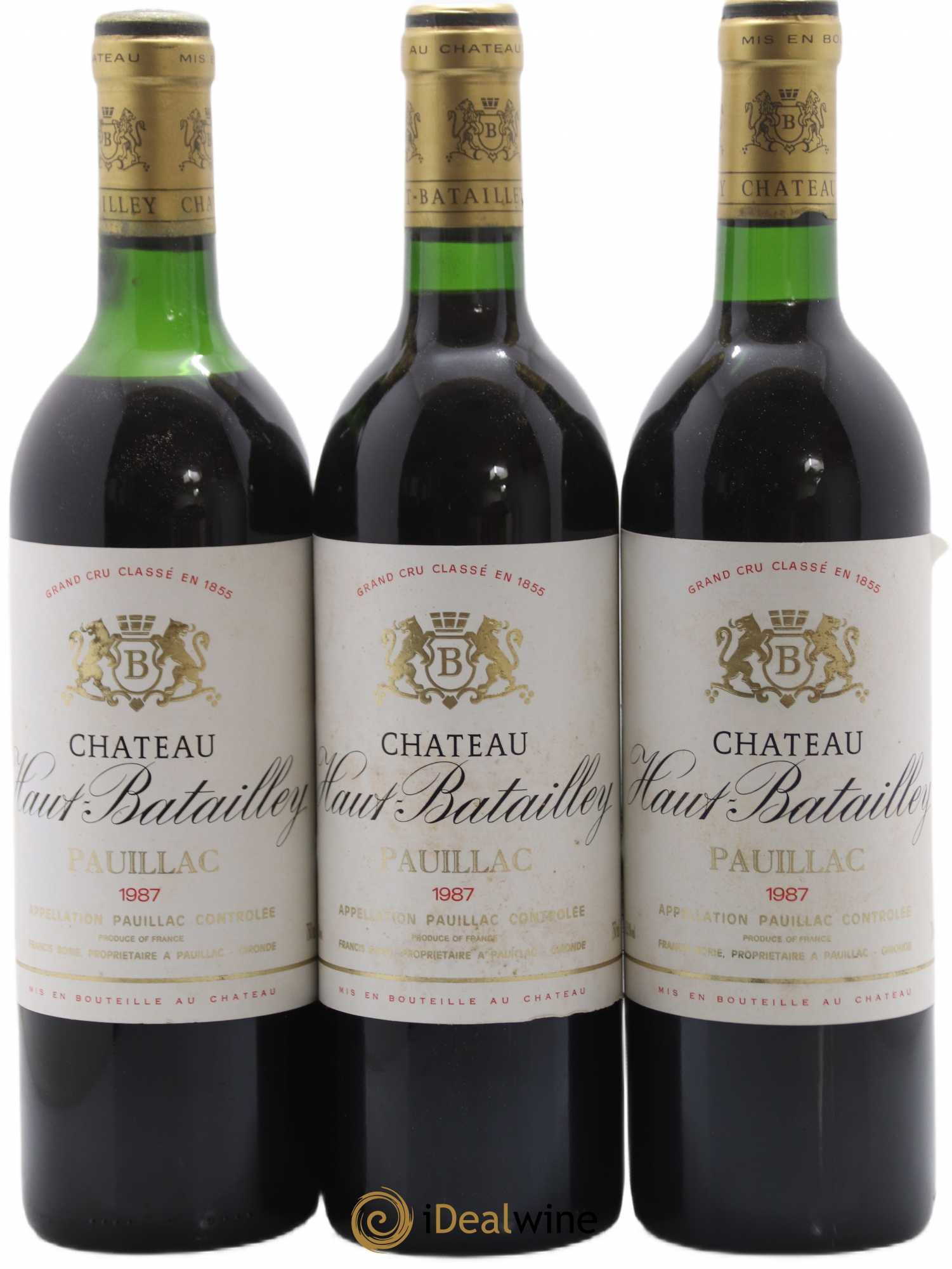 Château Haut Batailley 5ème Grand Cru Classé 1987 - Lot de 12 bouteilles - 3