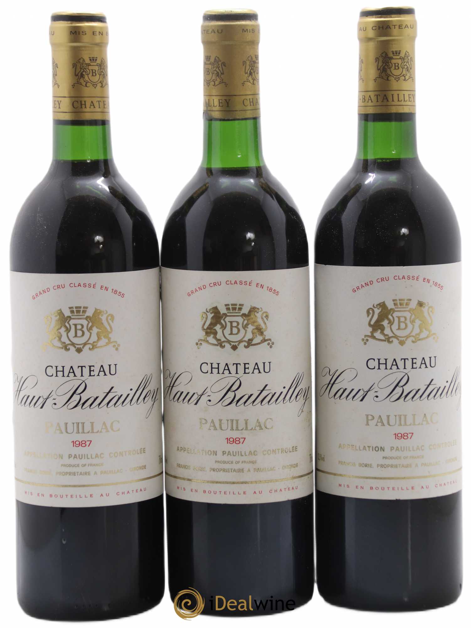 Château Haut Batailley 5ème Grand Cru Classé 1987 - Lot de 12 bouteilles - 4