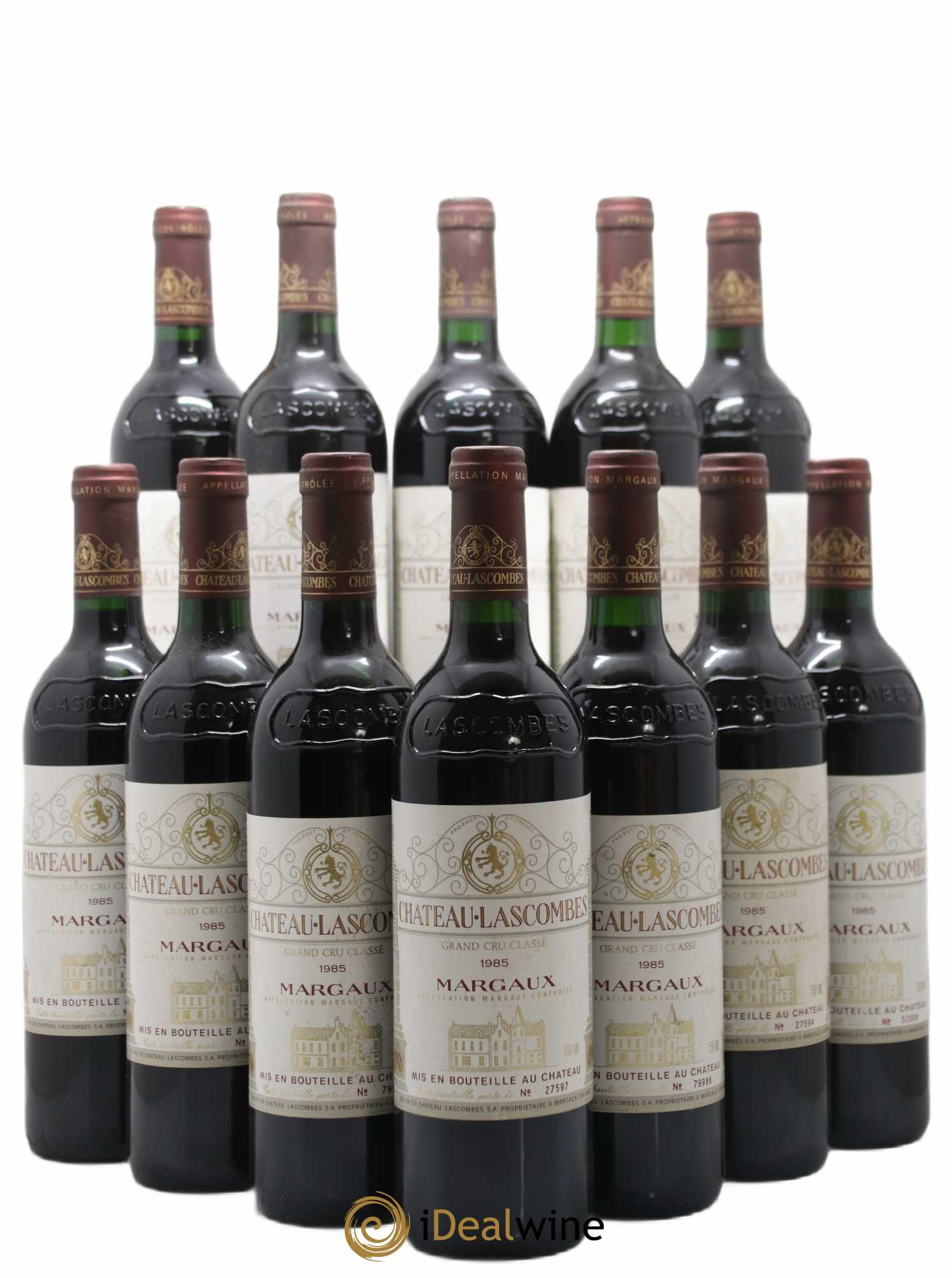 Château Lascombes 2ème Grand Cru Classé 1985 - Lot de 12 bouteilles - 0
