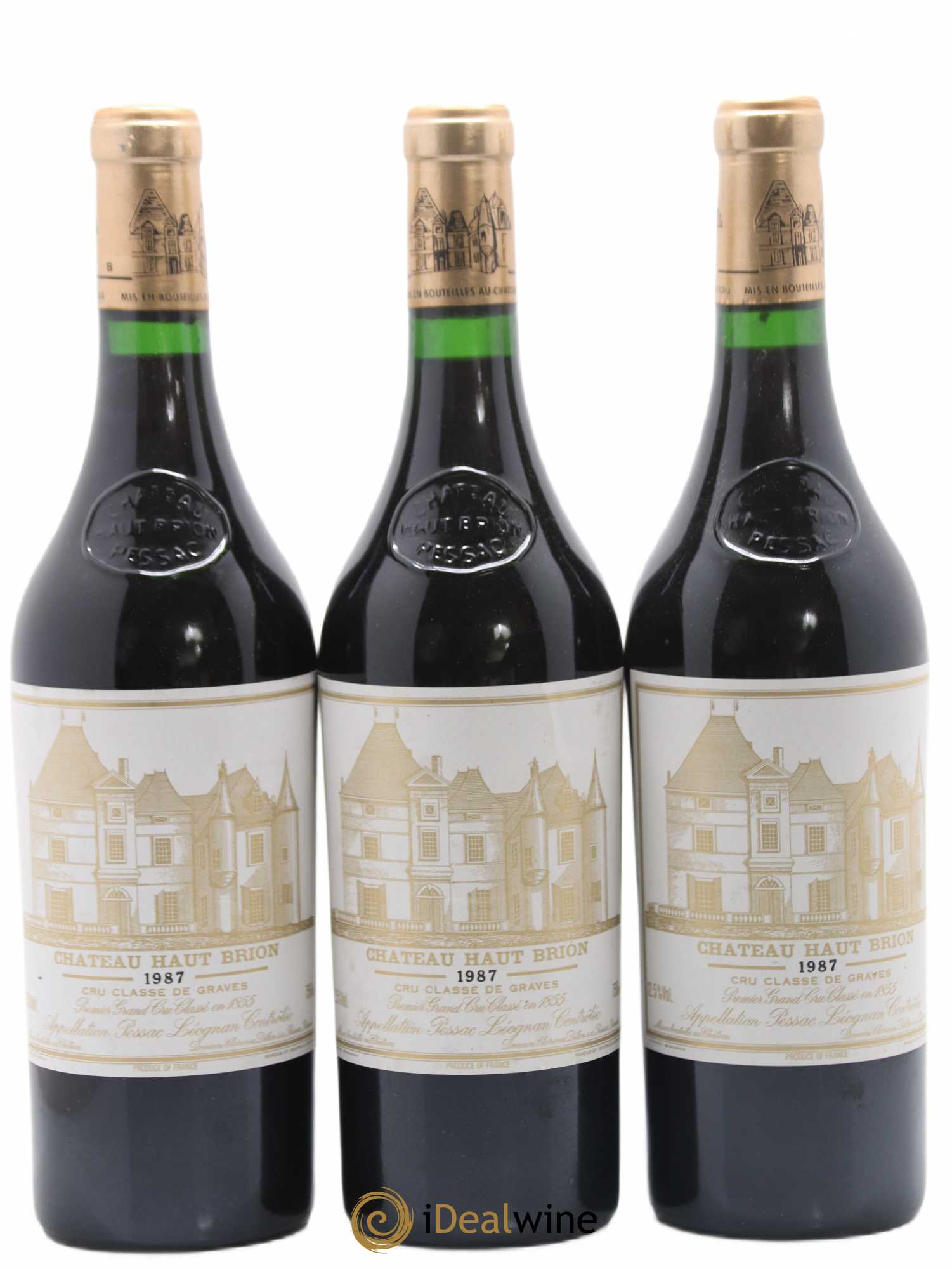 Château Haut Brion 1er Grand Cru Classé 1987 - Lot de 12 bouteilles - 5