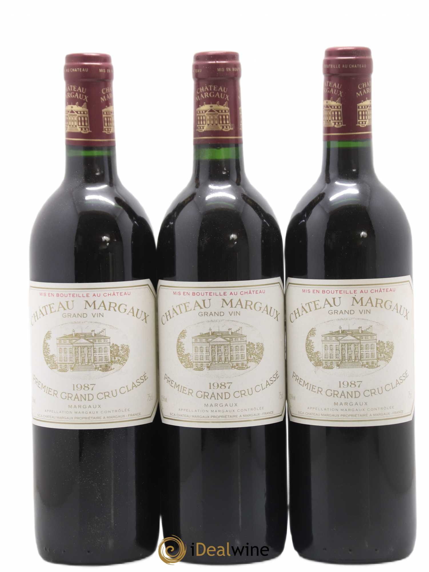 Château Margaux 1er Grand Cru Classé 1987 - Lot de 12 bouteilles - 2