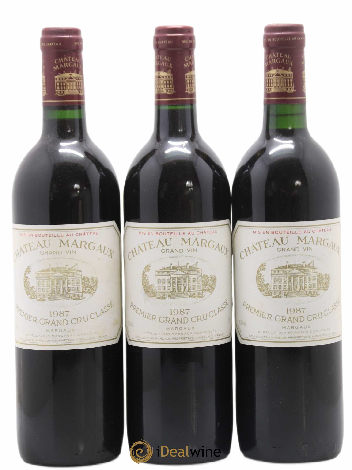 Château Margaux 1er Grand Cru Classé 1987 - Lot de 12 bouteilles - 4