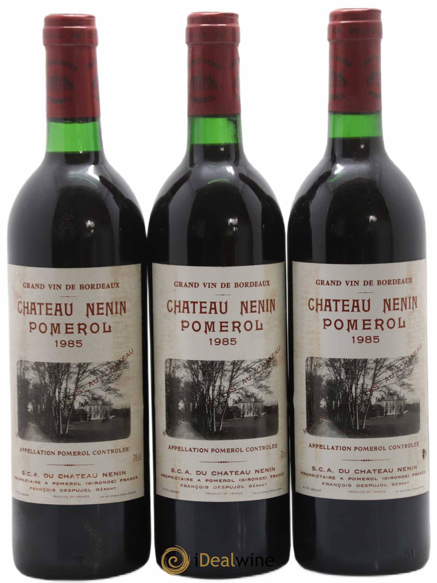 Château Nenin 1985 - Lot de 12 bouteilles - 1