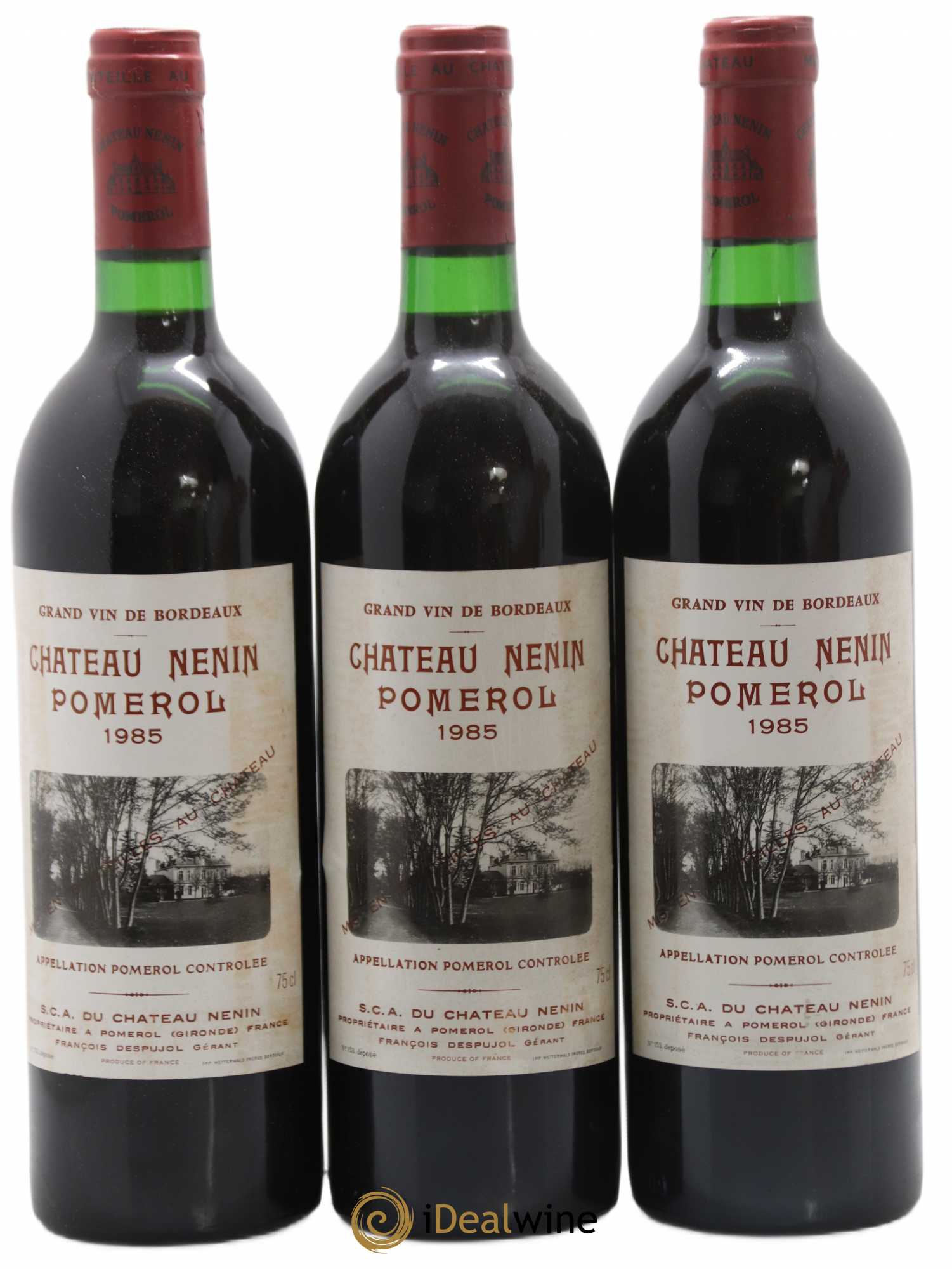 Château Nenin 1985 - Lot de 12 bouteilles - 3