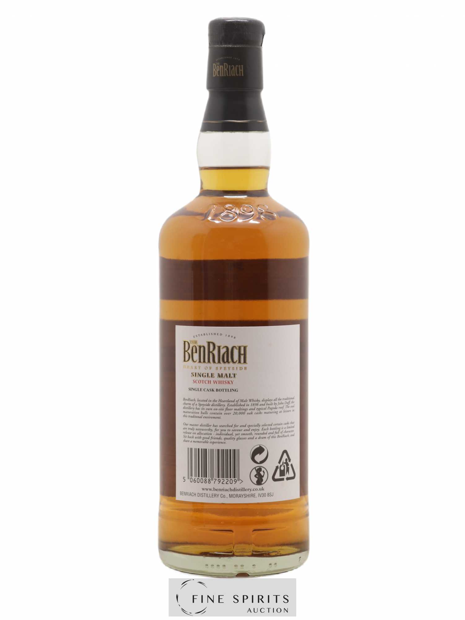 Benriach 33 years 1976 Of. Cask n°3551 - One of 191 - bottled 2009 LMDW Limited Release - Lot de 1 bouteille - 2