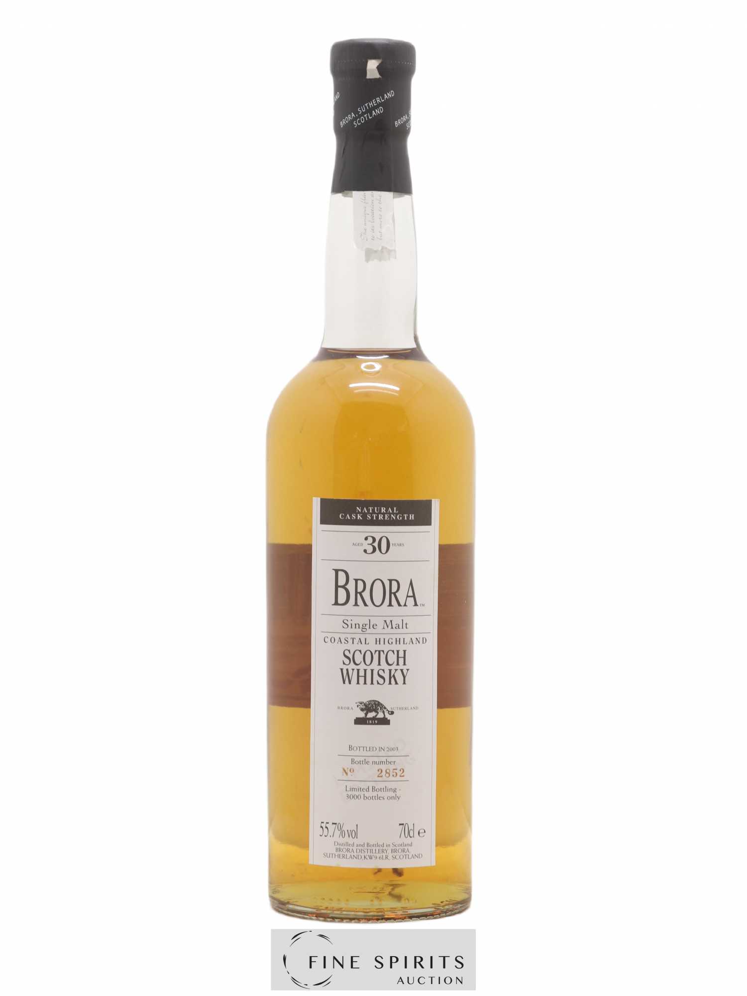 Brora 30 years Of. Natural Cask Strength One of 3000 - bottled 2003 - Lot de 1 bouteille - 1