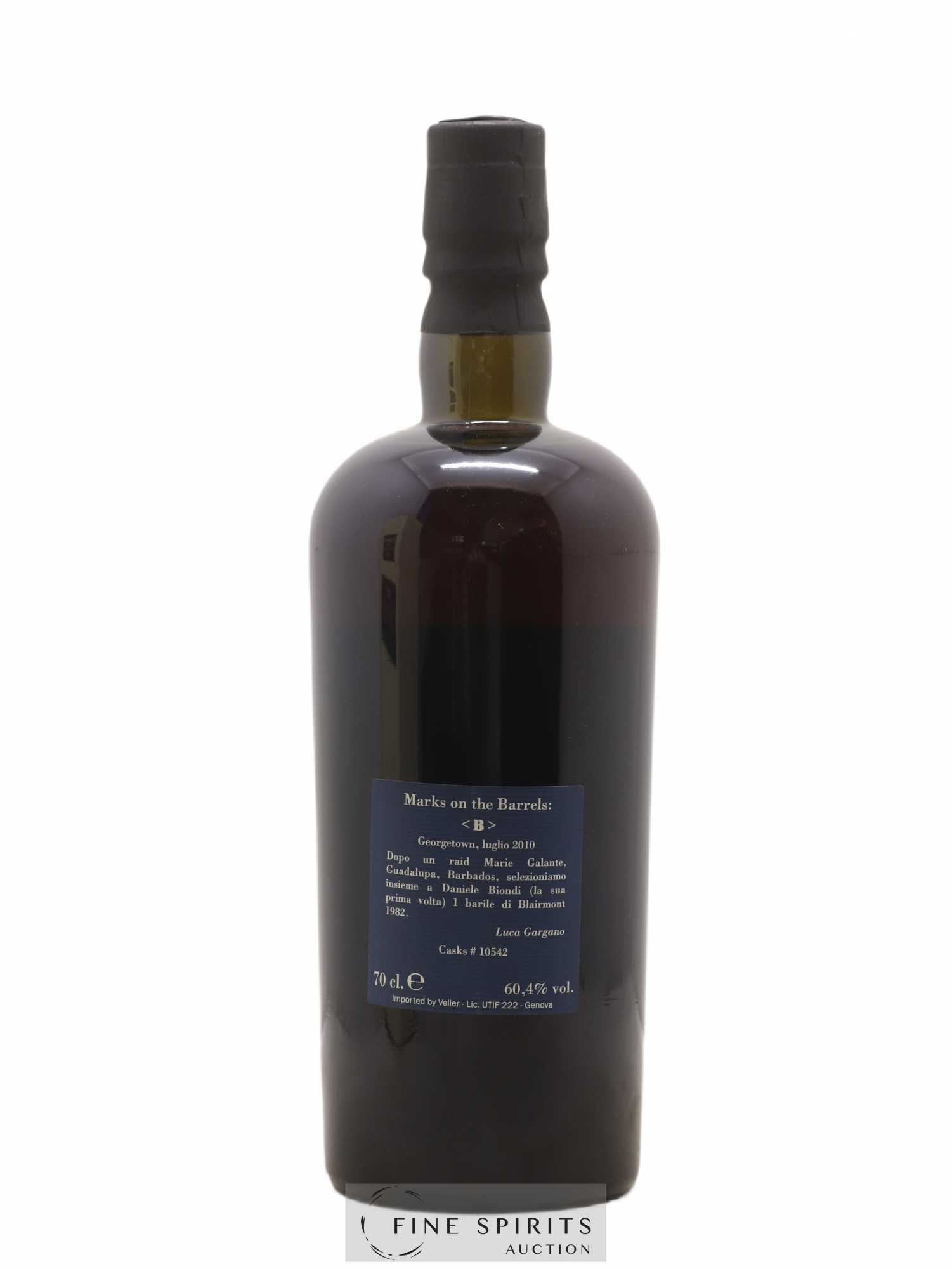 Blairmont 29 years 1982 Of. Barrel B Cask n°10542 - bottled 2011 Full Proof - Lot de 1 bouteille - 2